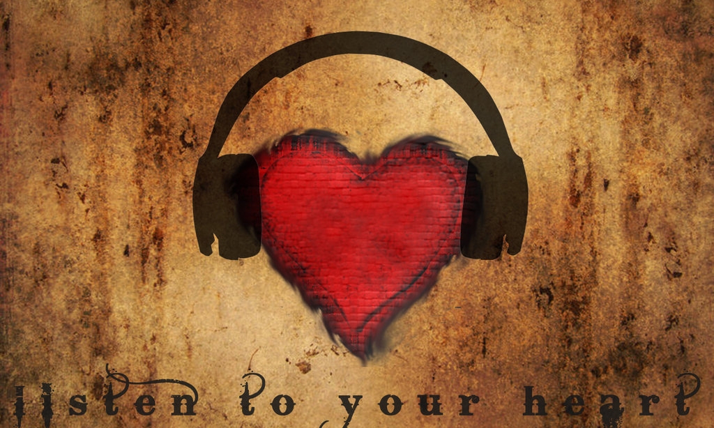 Listen To Your Heart Sign