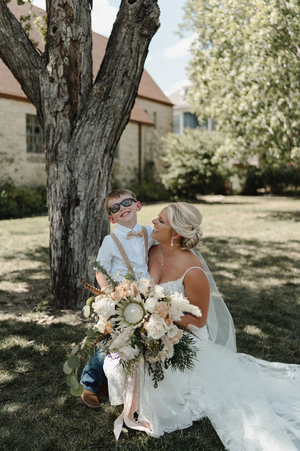 Bride's Bouquet with King Protea