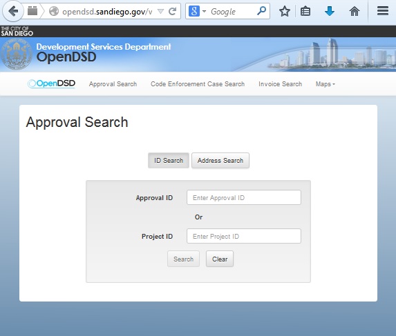Screenshot from OpenDSD Login page .