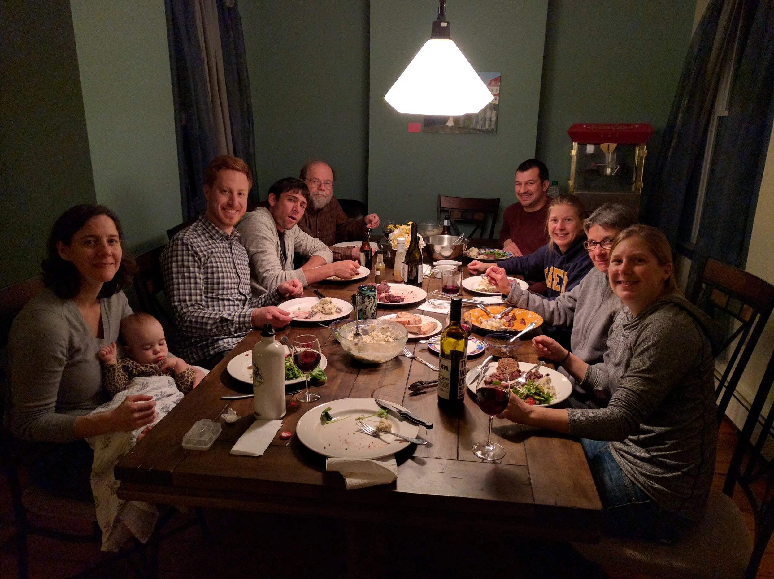 I had so much support - thanks to my family and everyone who came into town (including Torrie Hanley behind the camera!)
