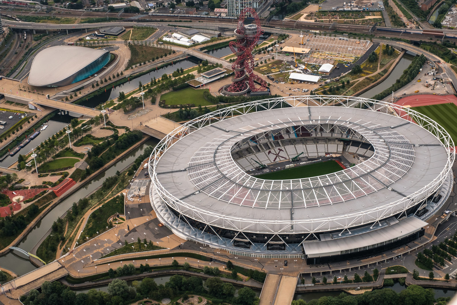 The Olympic Park - Stratford. The stadium is now home to West Ham FC. ISO640 16-55mm f9 1/250s