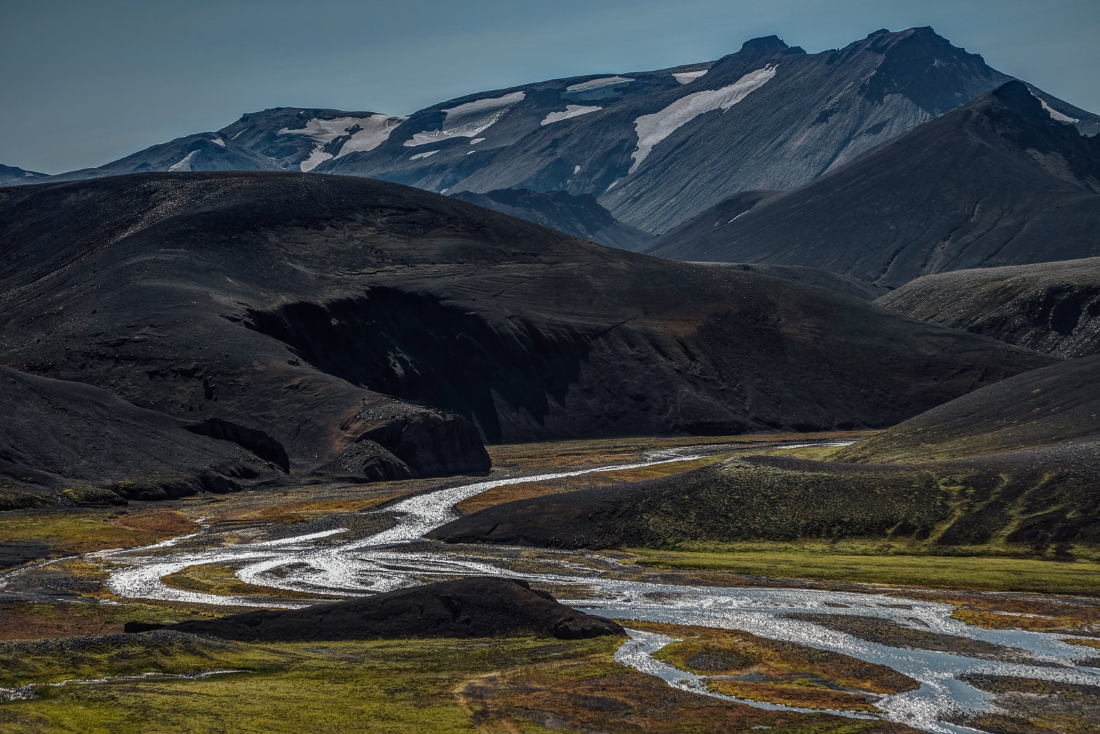 On the way to the third camp and Landmannalaugar.