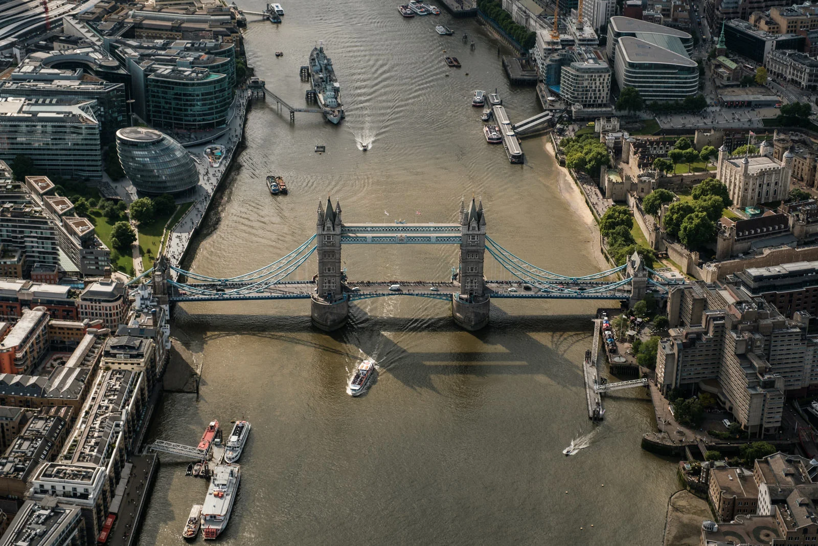 London from helicopter - 2