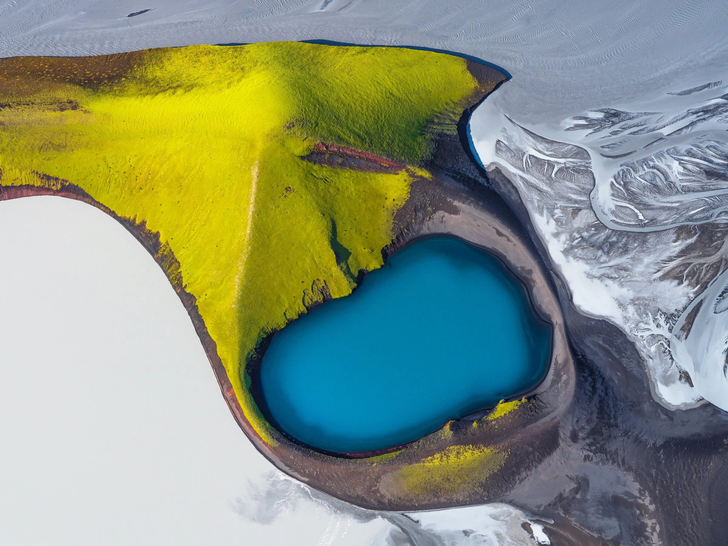 Aerial photography in Iceland