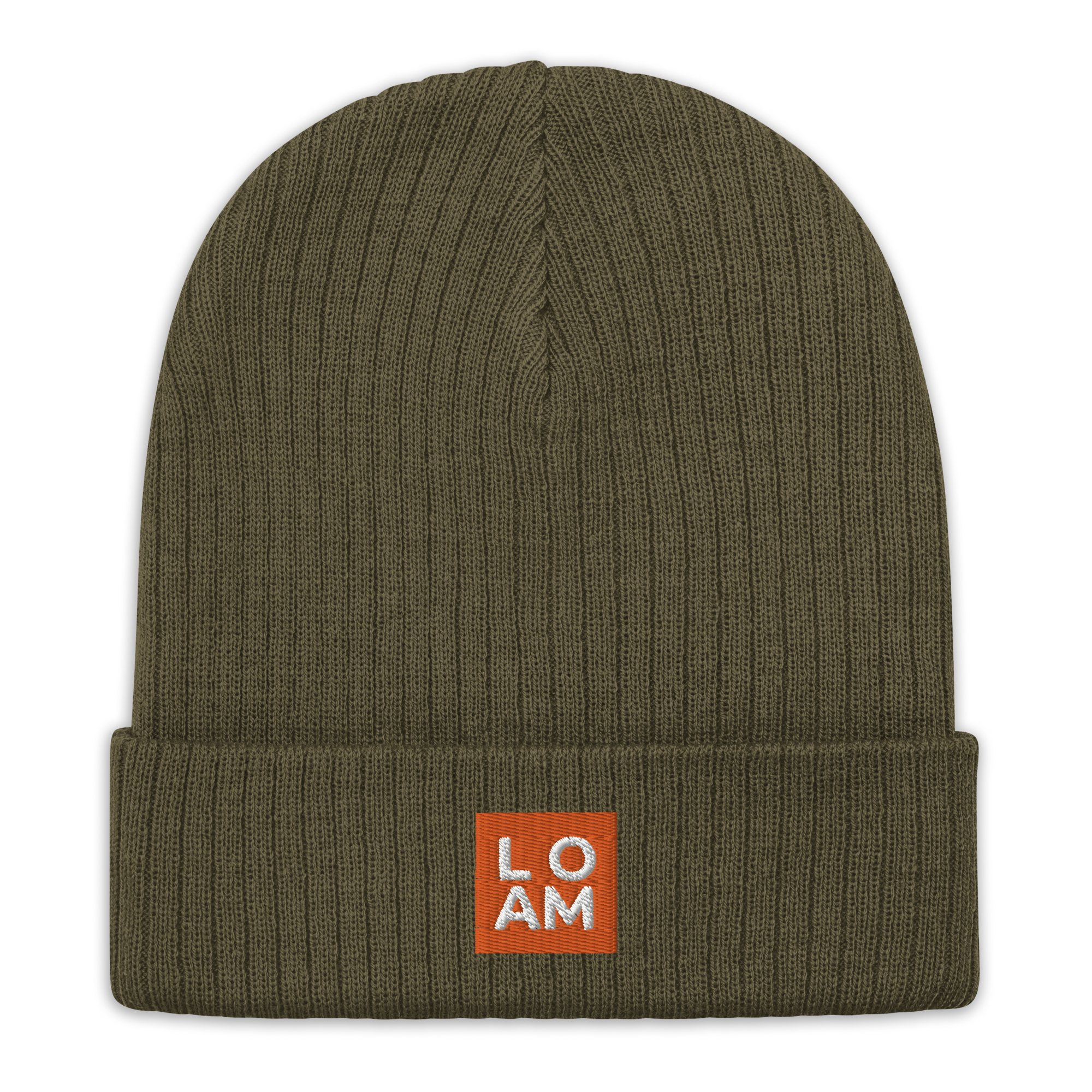 ribbed-knit-beanie-olive-front-6423ab5f162da.png