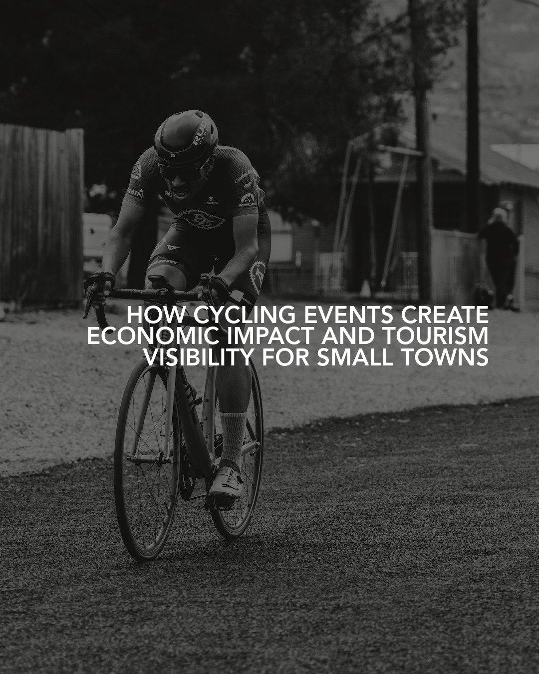 Small towns understand the immediate economic impact of events like bike races. Hotels fill up. Restaurants get busy. Coffee shops see a rush of customers.

But there&rsquo;s another layer of value many communities still overlook: visibility.

Every 