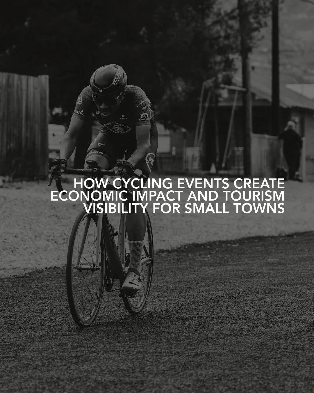 Small towns understand the immediate economic impact of events like bike races. Hotels fill up. Restaurants get busy. Coffee shops see a rush of customers.

But there&rsquo;s another layer of value many communities still overlook: visibility.

Every 