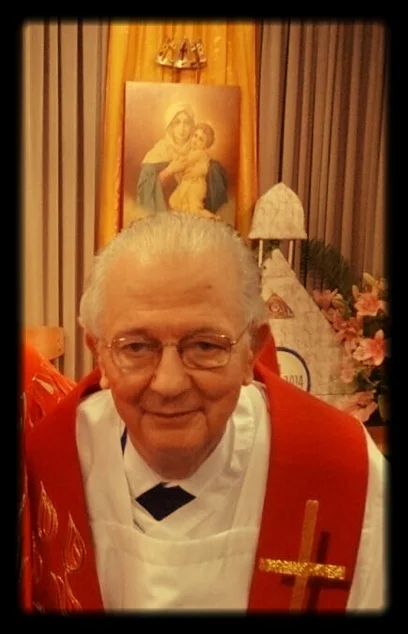 P. Guillermo después de haber celebrado la Santa Misa en Schoenstatt, Alemania para los puertorriqueños durante la Celebración de los 100 años de Schoenstatt, octubre de 2014.