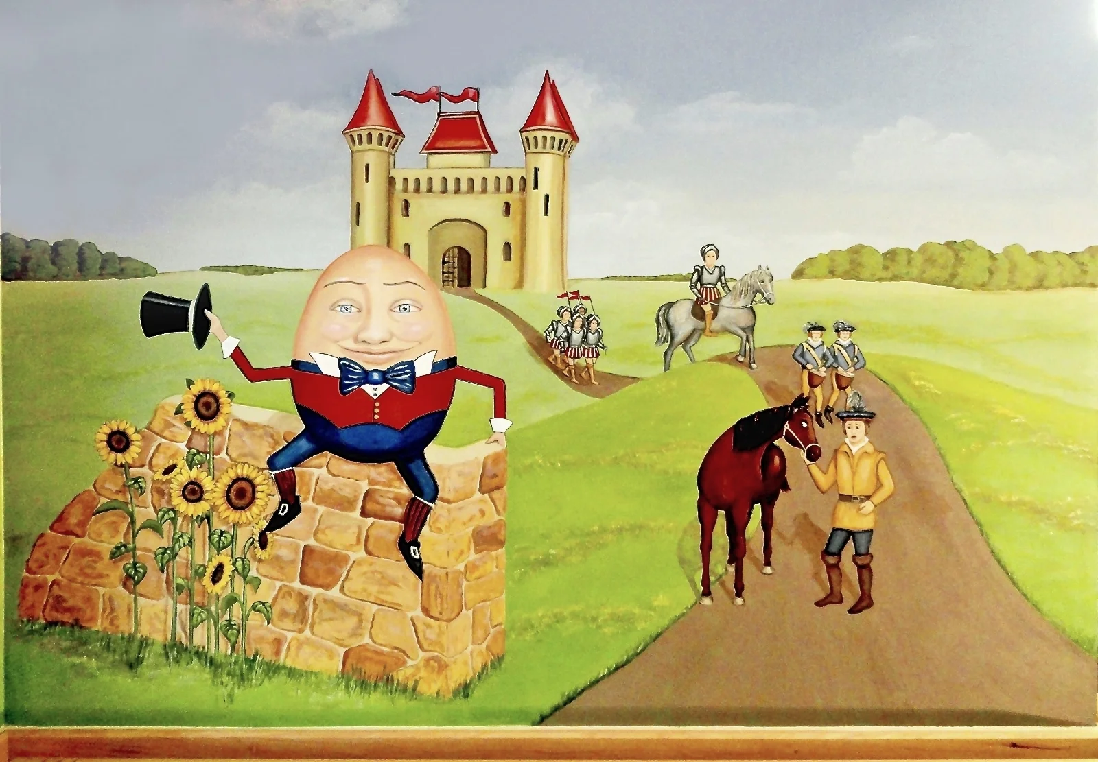 Nursery Rhyme backdrop