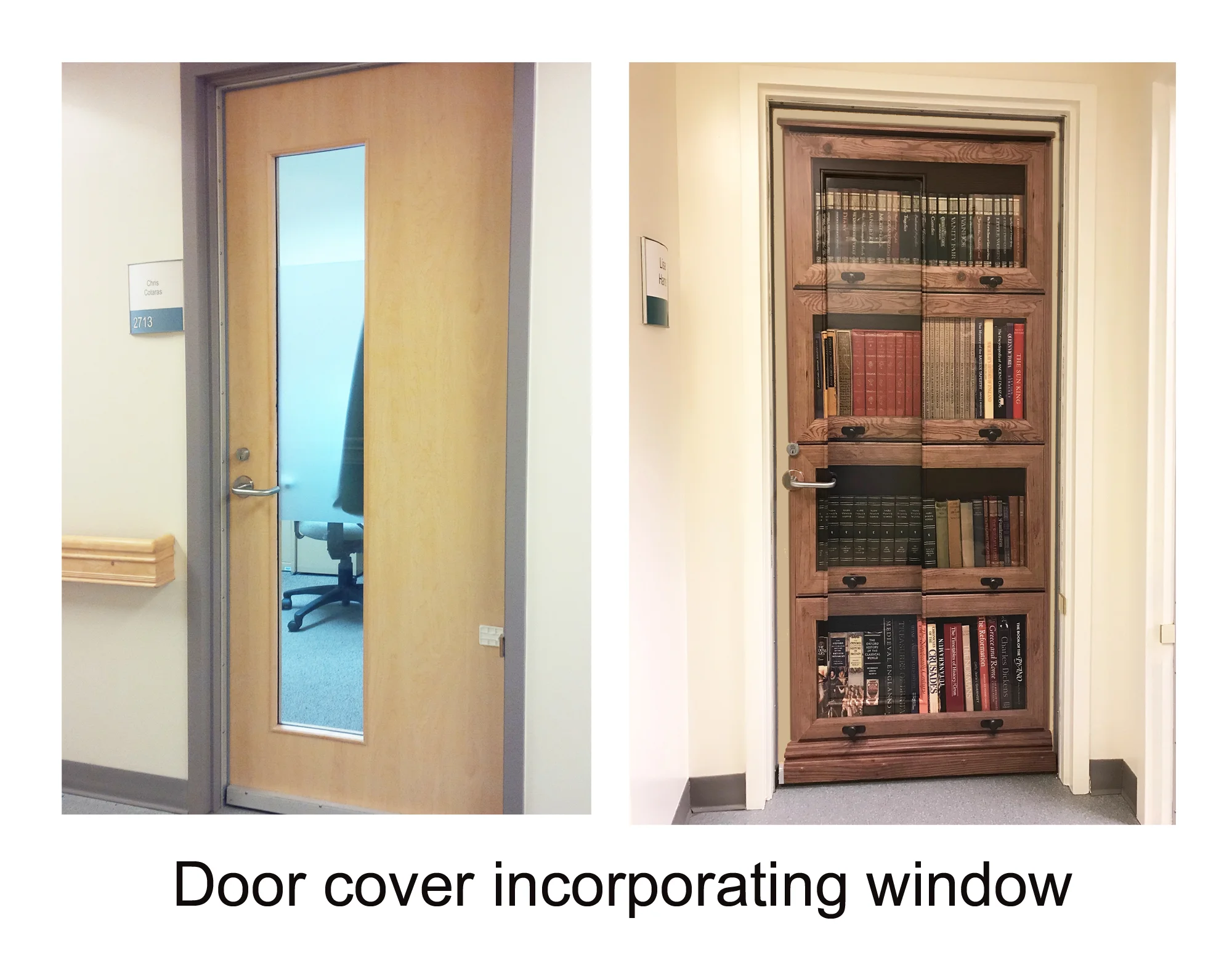 Office Door Disguise