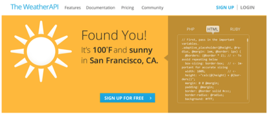 Sunny Version of New API Portal