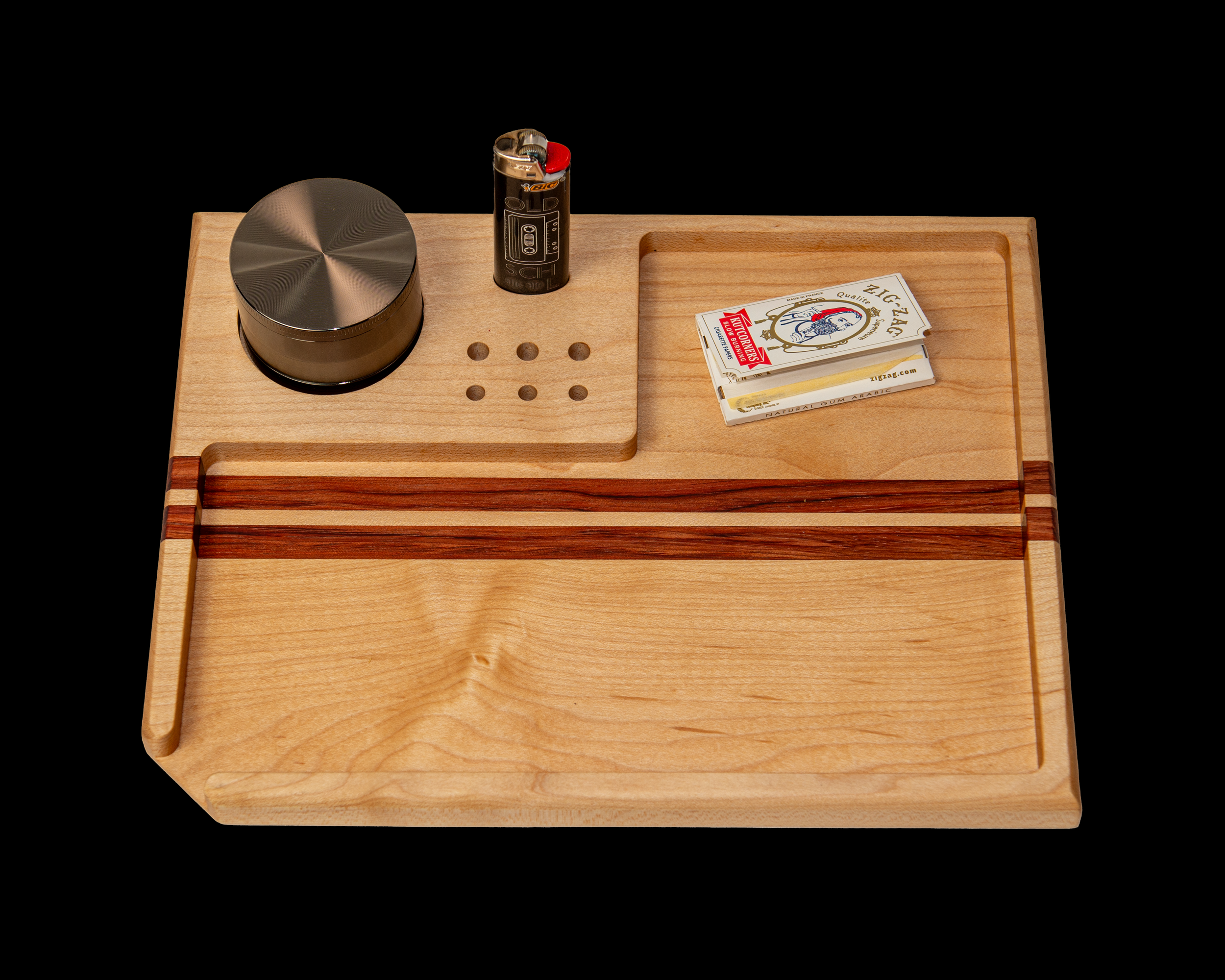Custom Maple and Bubinga Tray