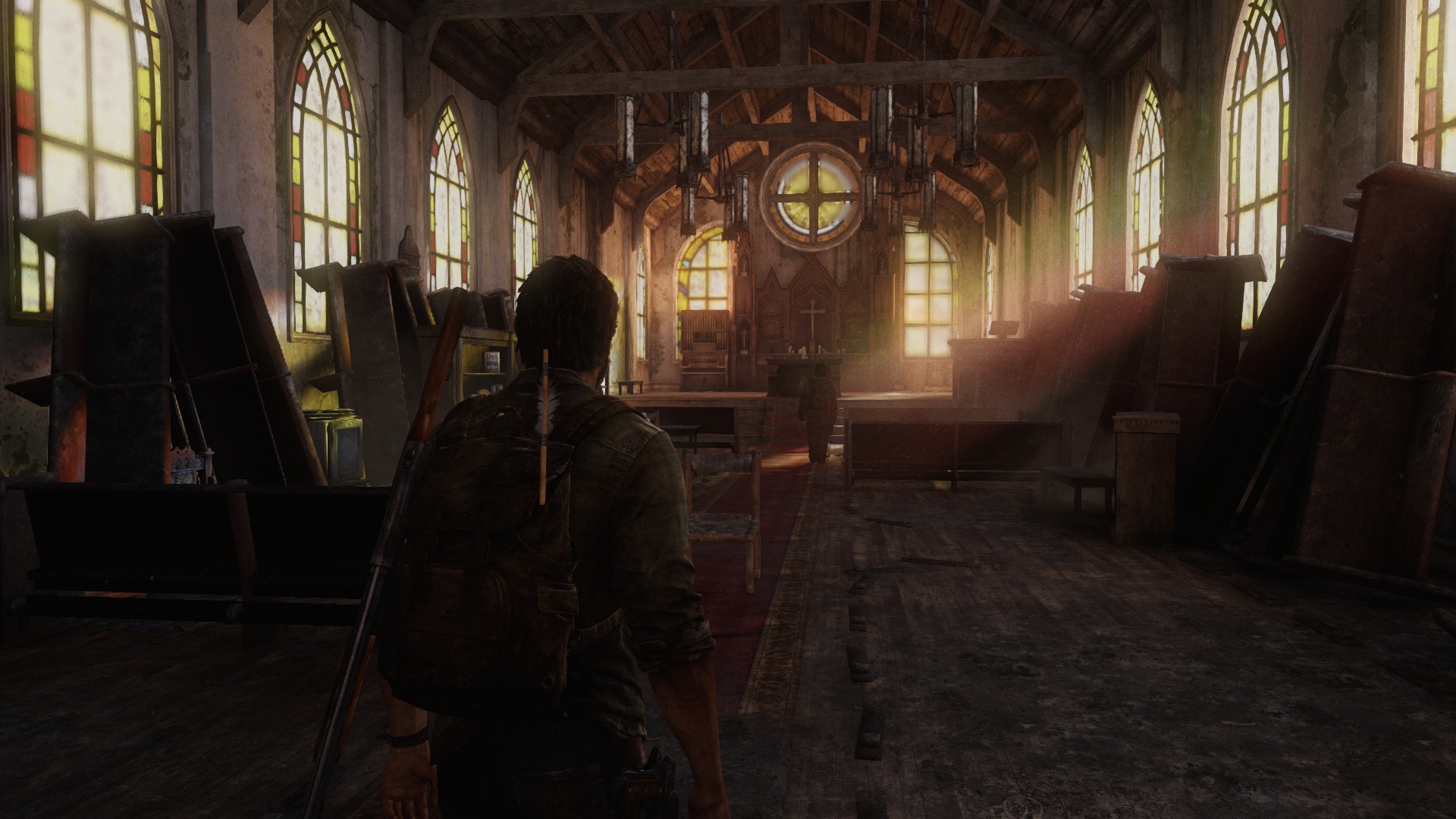 Believe this was a PS3 port? Ever notice how many Churches are in videogames? Whats up? Typically they are safe havens to load up on supplies, usually abandoned and always a beautiful interlude. 