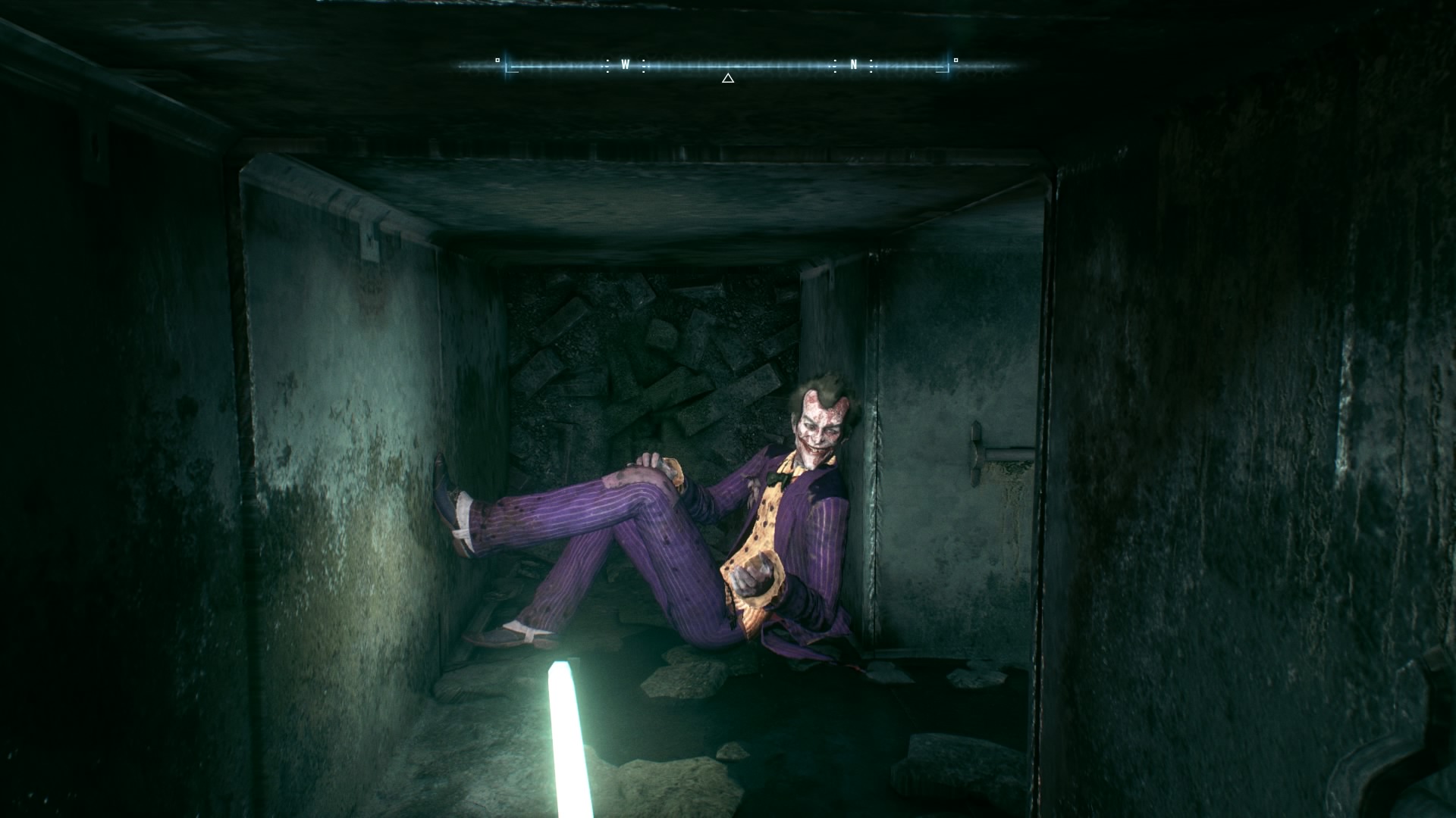 Joker stole the show again...and the game is called Arkham Knight! This was my favorite Joker story and he wasn't even alive in this one. Everywhere you turned he would be there hanging out commentating the story, adding in his own two cents on the matters at hand. I was impressed to see how the Devs used this device so effectively to build tension.