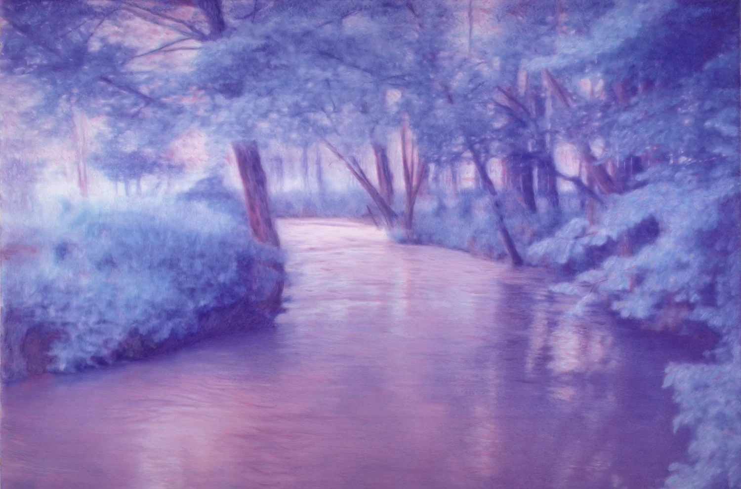 Epte near Giverny-Lavender Mist