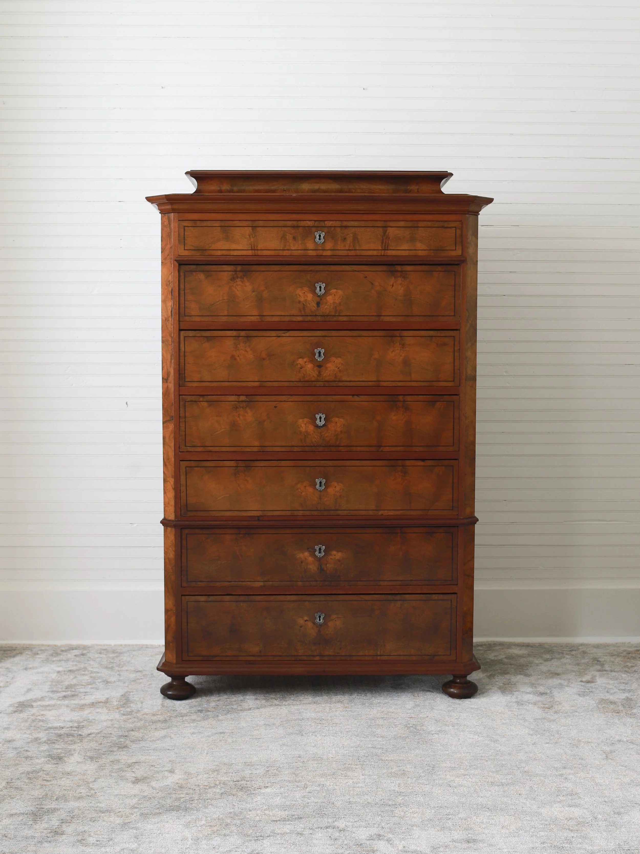 Danish Biedermeier Chest on Chest-05.jpg