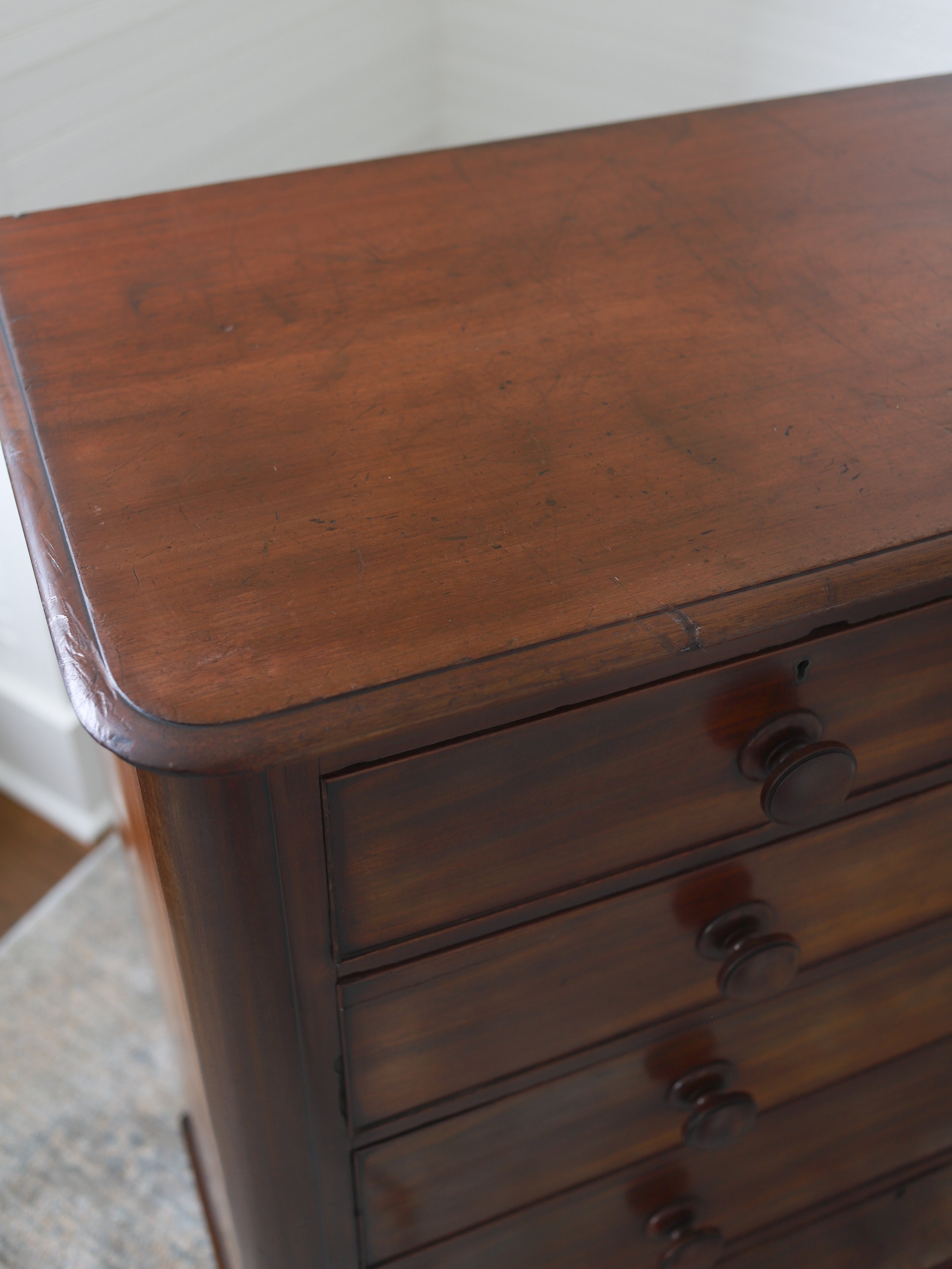 English Victorian Mahogany Dresser-01.jpg