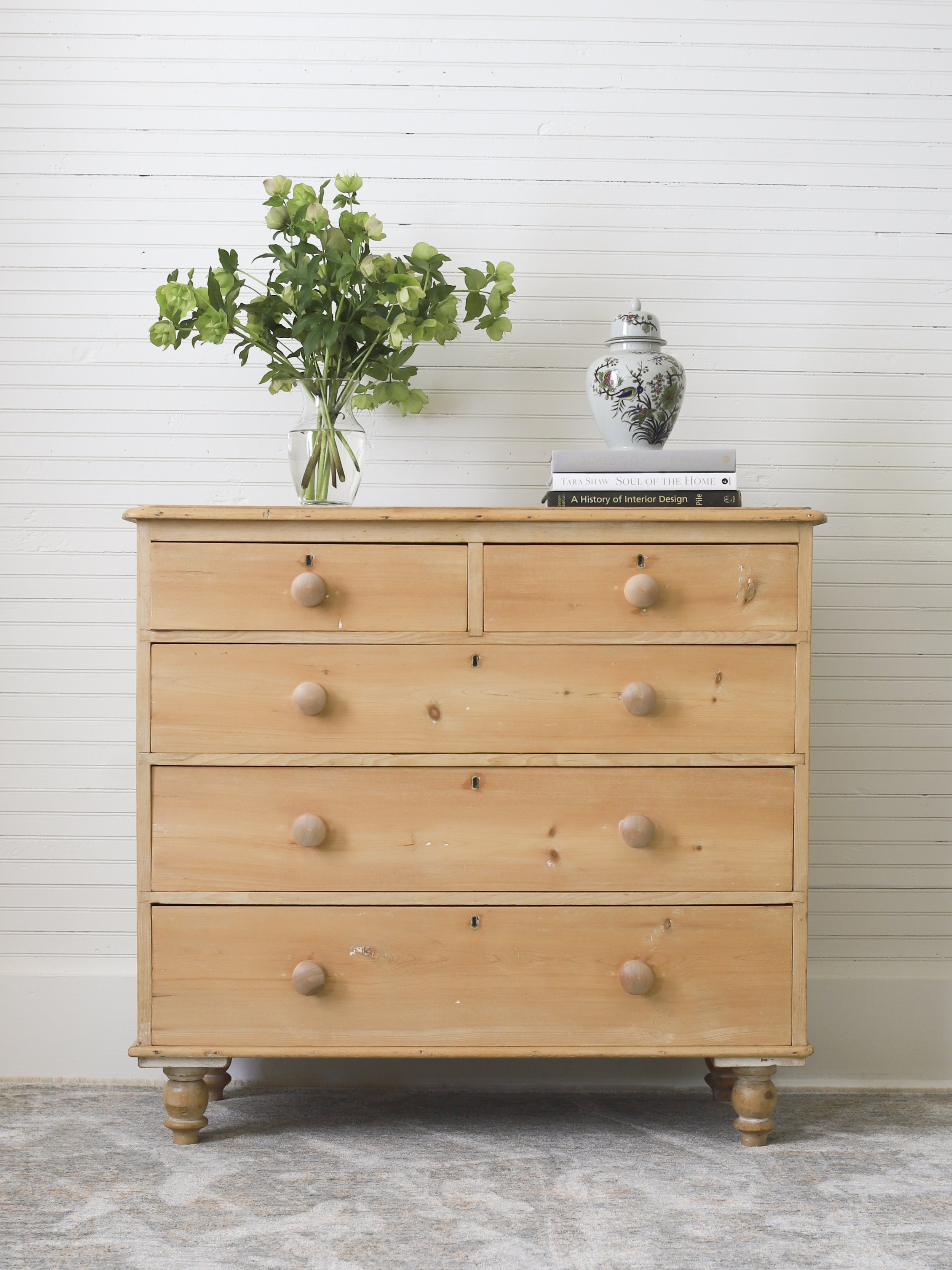 19th C English Pine Dresser
