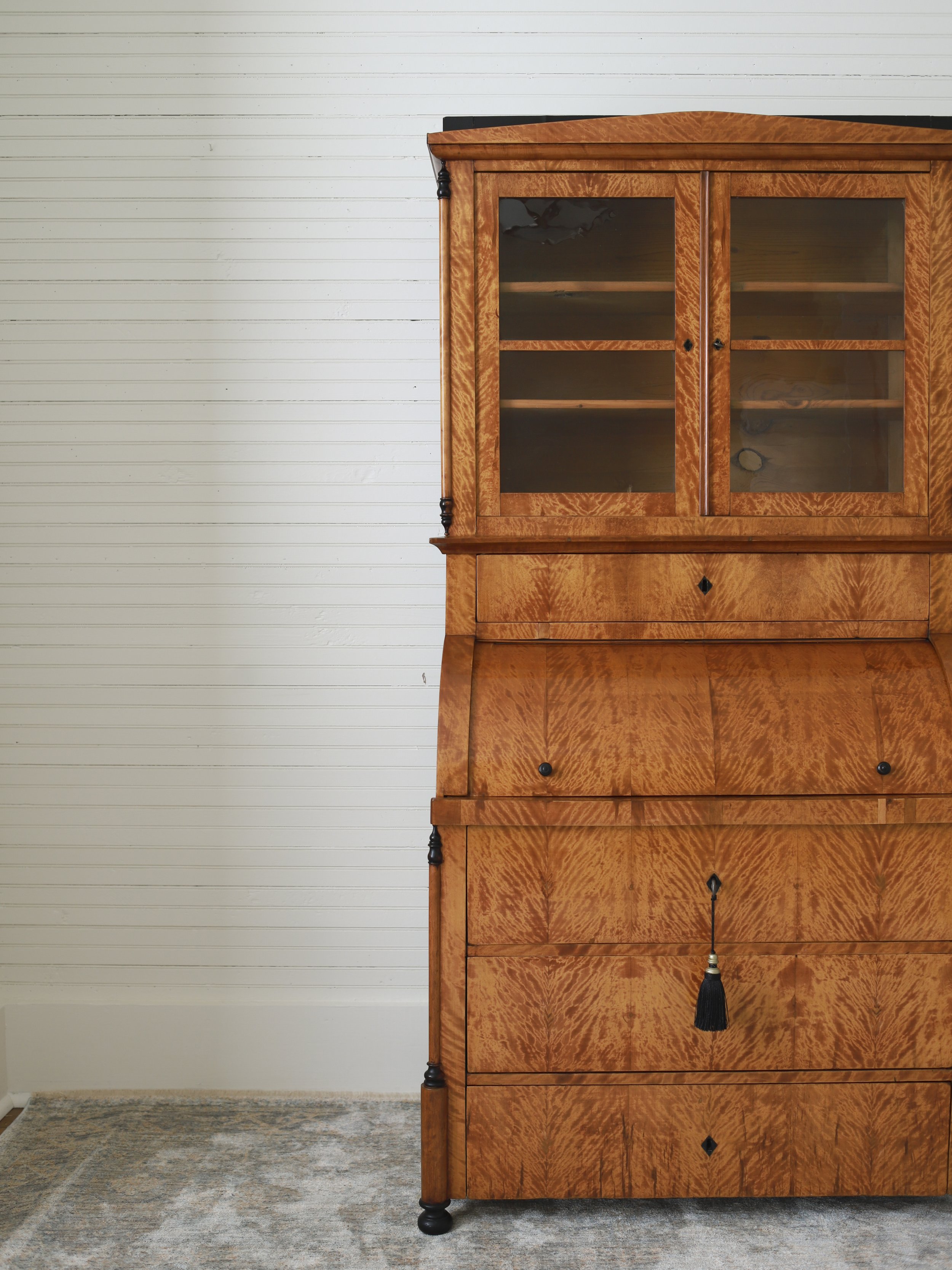 Karelian Biedermeier Secretary-10.jpg