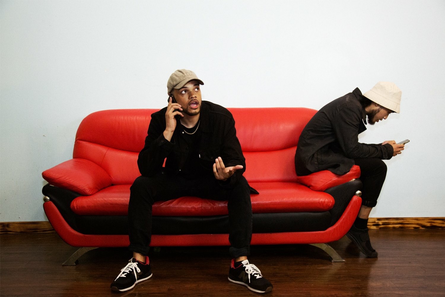 Black EL (left) Tha Yellow R Kel (right) take on London for a few weeks. (Photo by Samson Debela)