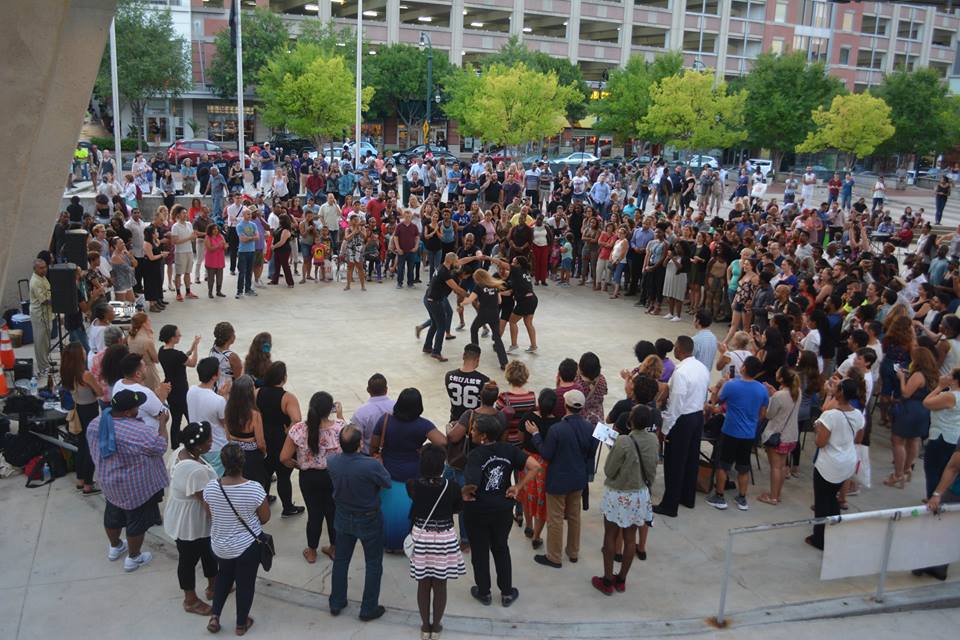 Veterans Plaza Show at Outdoor Pavilion in Silver Spring.