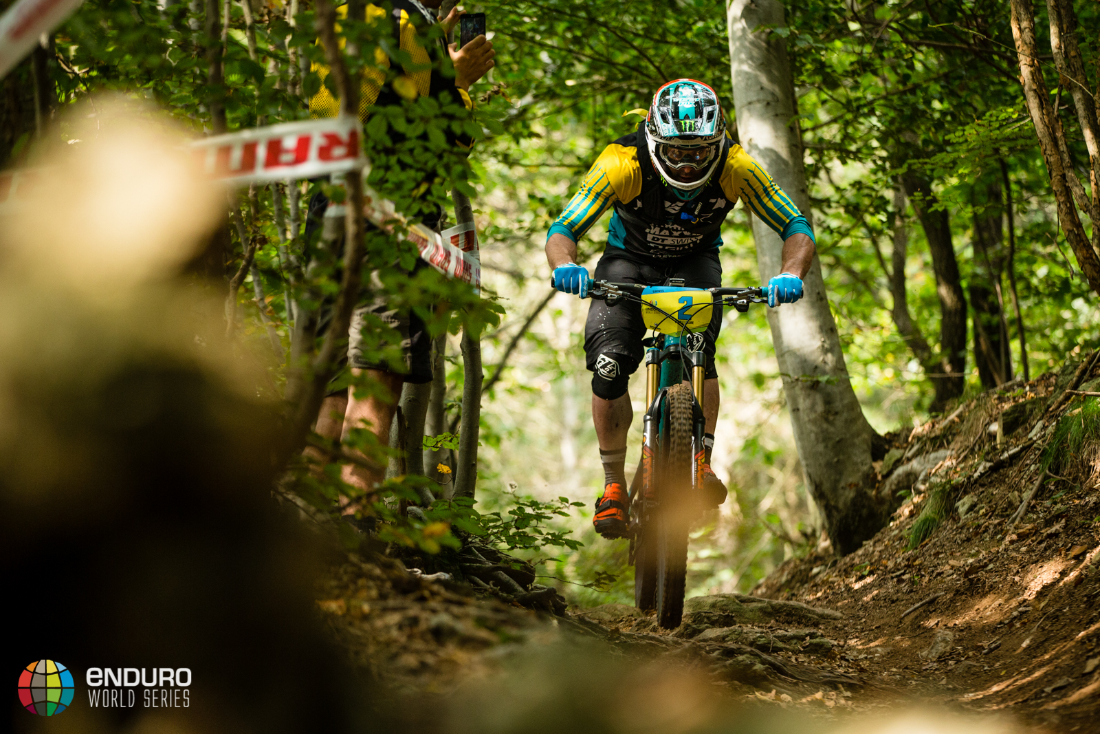 Jared Graves on stage five. EWS 7 2014, Finale Ligure. Photo by Matt Wragg