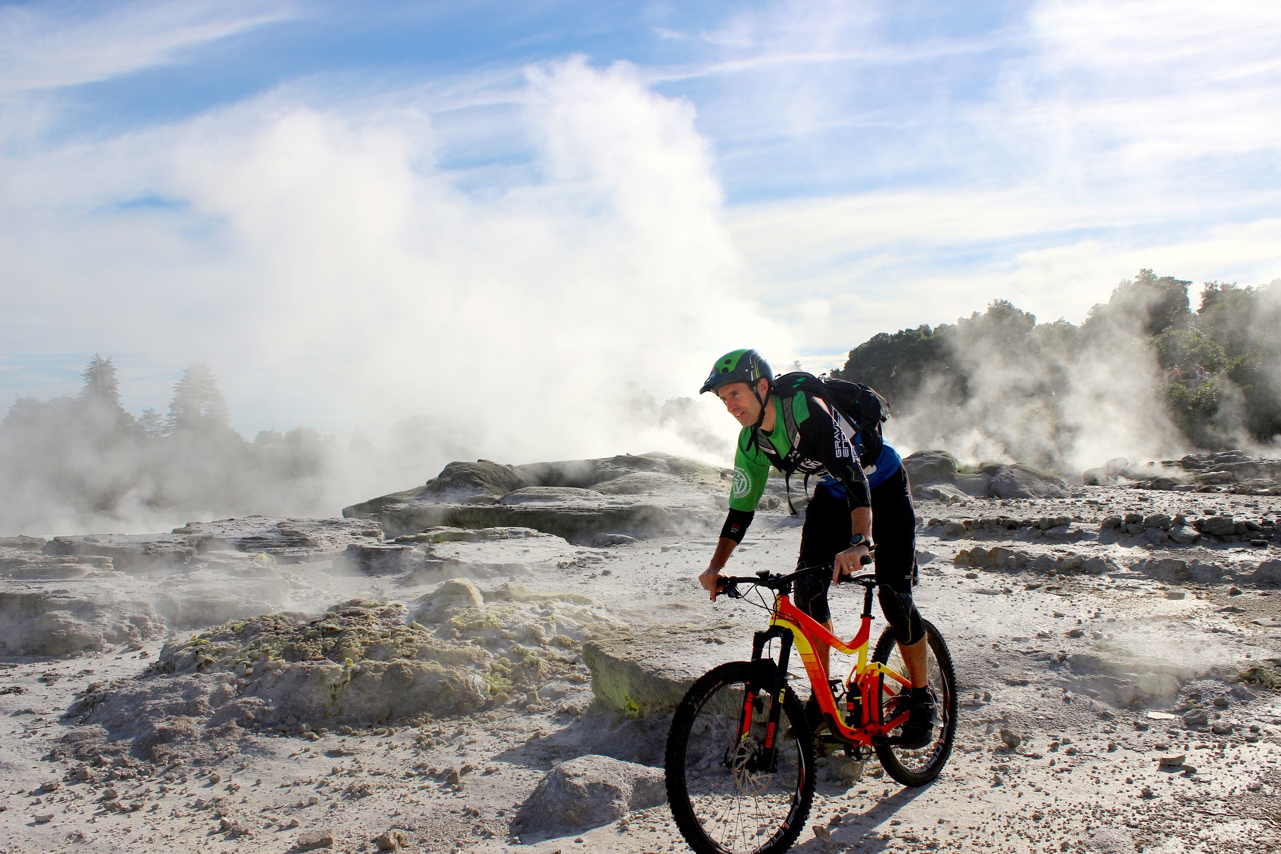The start line of the Giant Toa Enduro