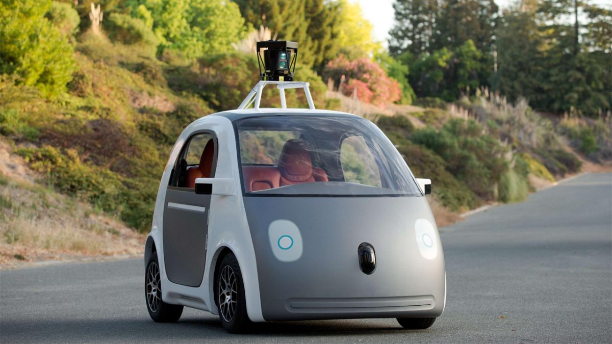 Google self-driving car . . . . all it needs is a bike rack . . . and maybe 4x4.
