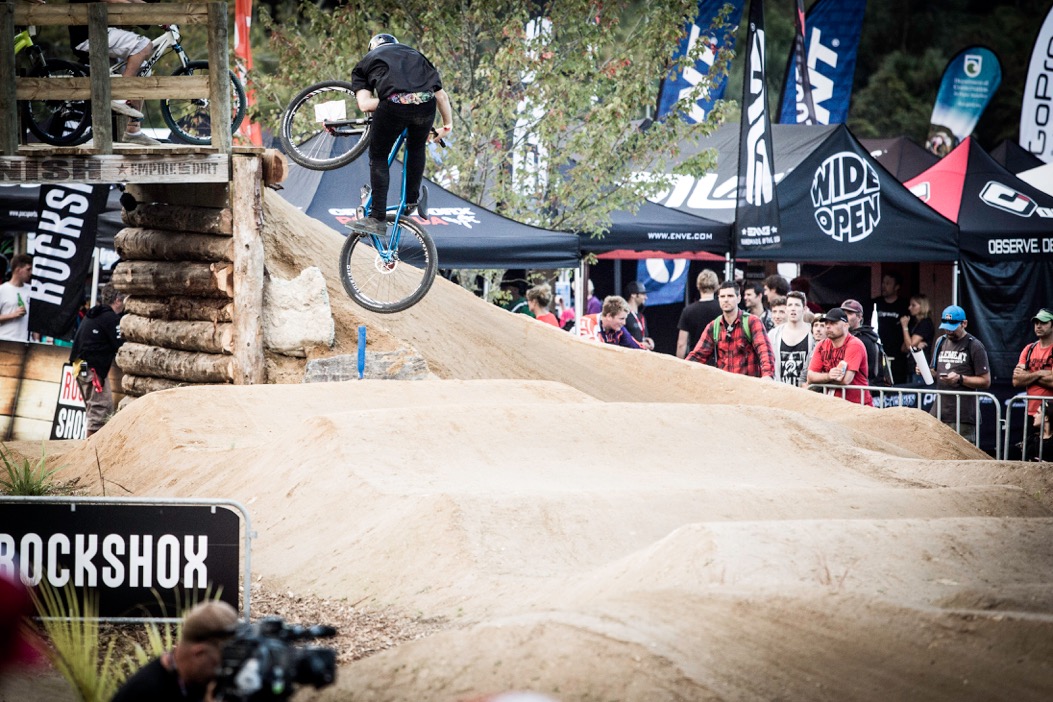 Crankworx Rotorua was a huge hit with riders and spectators alike. Photo: Caleb Smith
