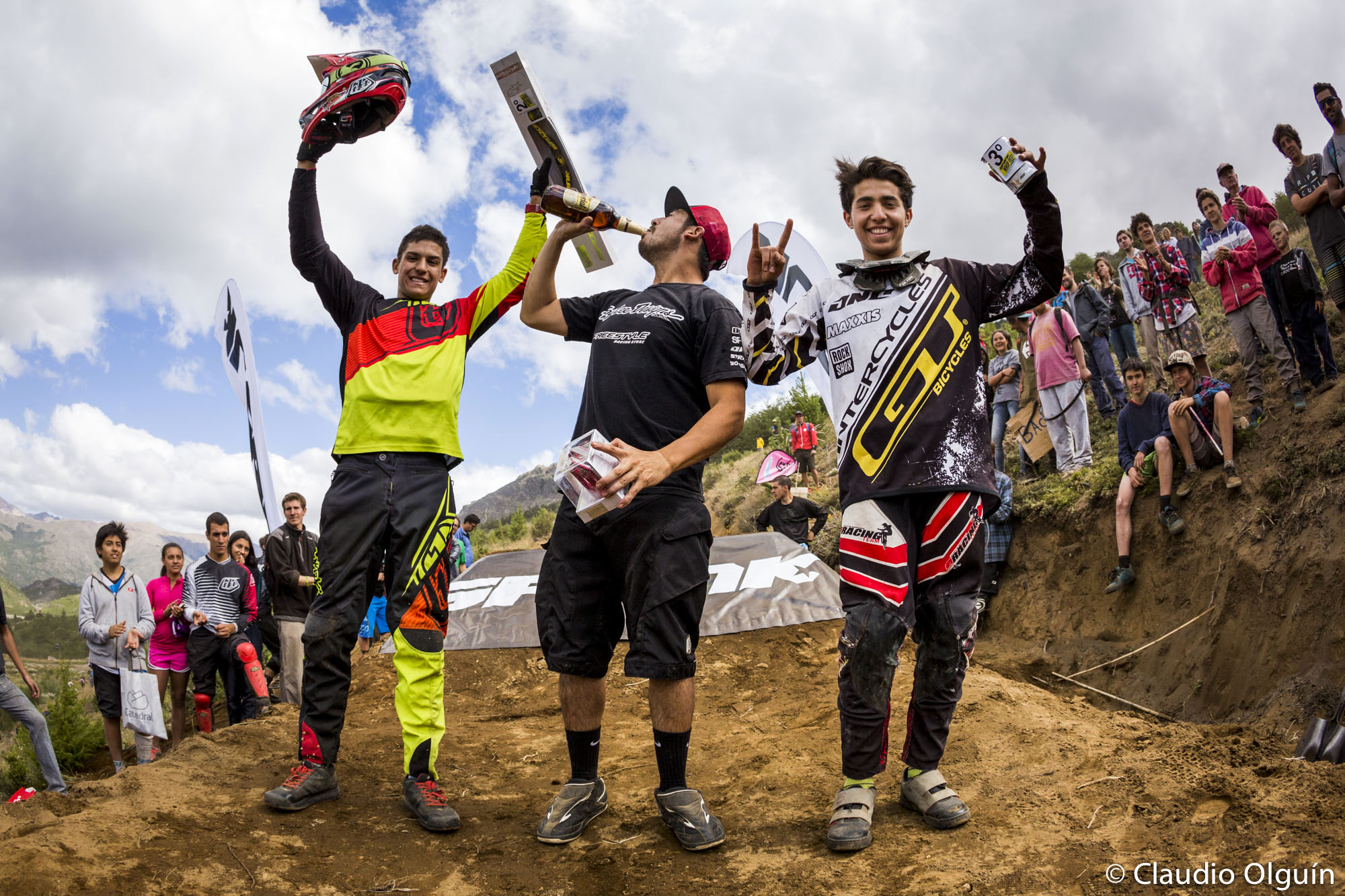 From left: Sebastian Alfaro, Mario Jarrin and Felipe Agurto