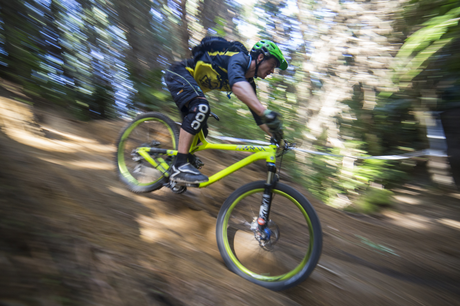 Rotorua Redwoods - Stage 3 - Rollercoaster.....Enduro racing and pan shots are so hot right now