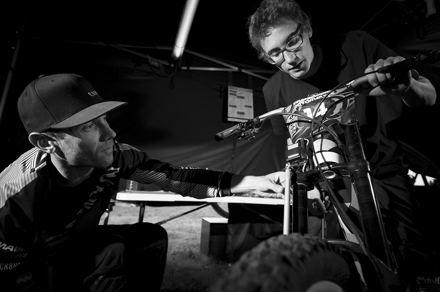 Fabien Barel was the one of the driving forces behind the Sender, including extensive testing in Rotorua