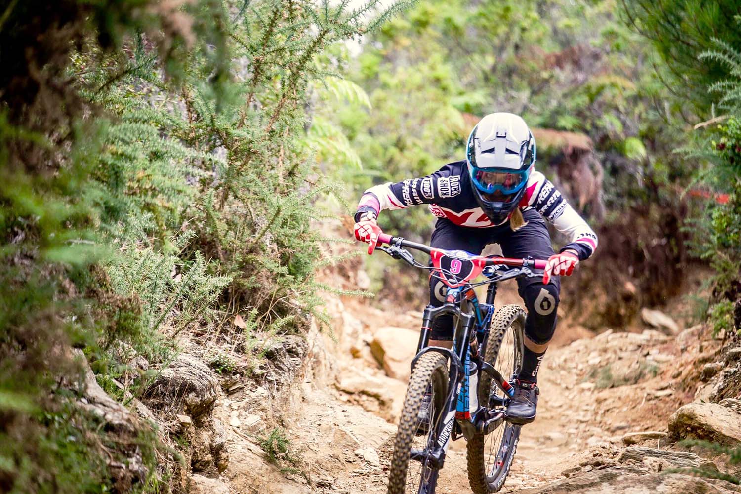  Racing down a fast straight. Photo: Lapierre- Jeremie Reuiller