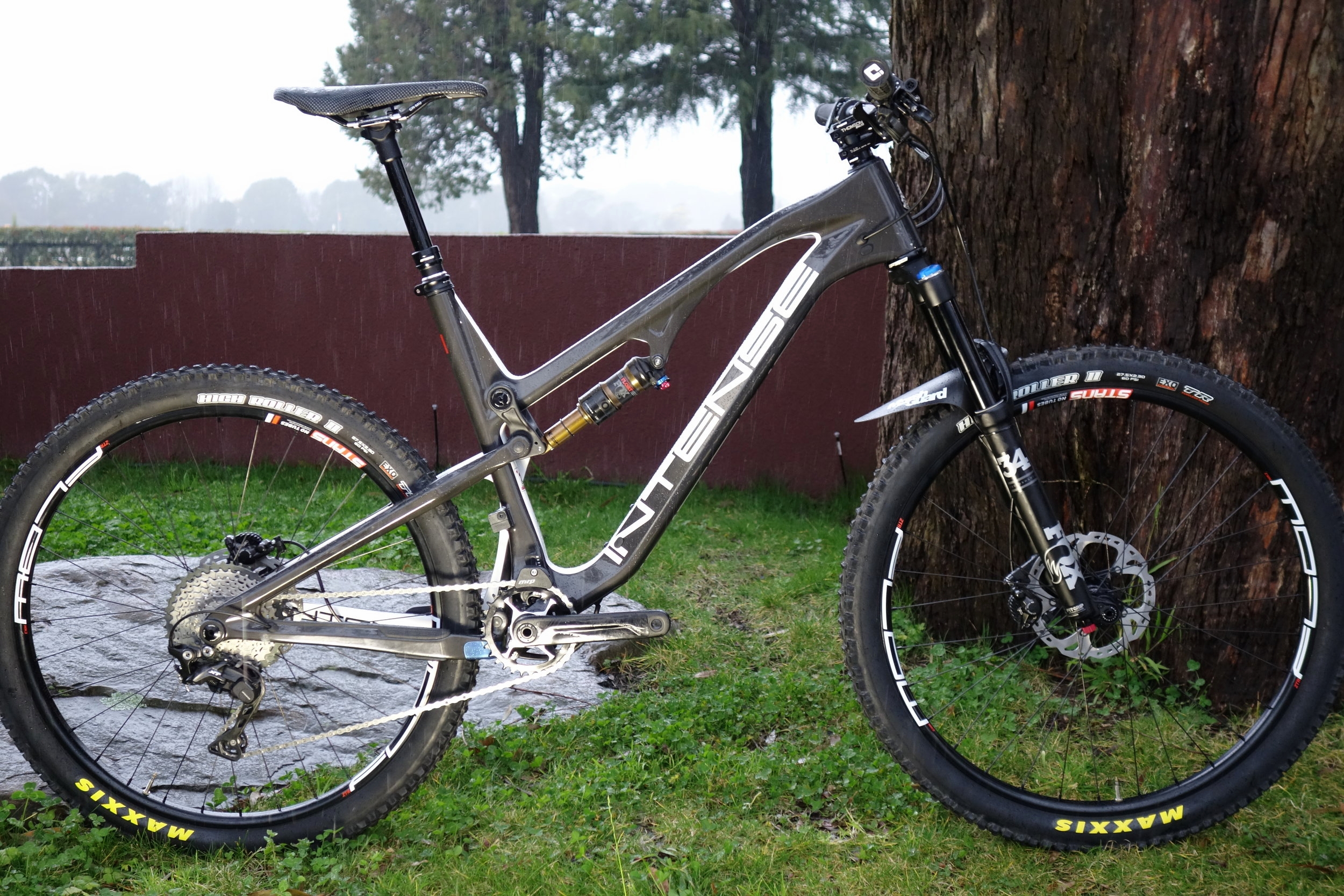 The Spider 275. 115-130mm XC/trail bike with a 67 degree headangle. And a super long reach of 467mm for this large
