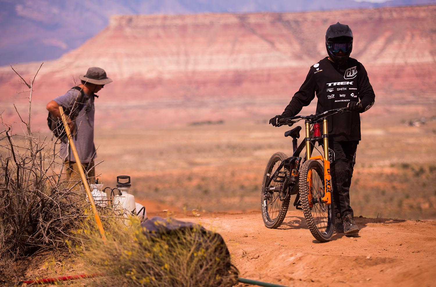 Tom Van Steenbergen - the man in black...