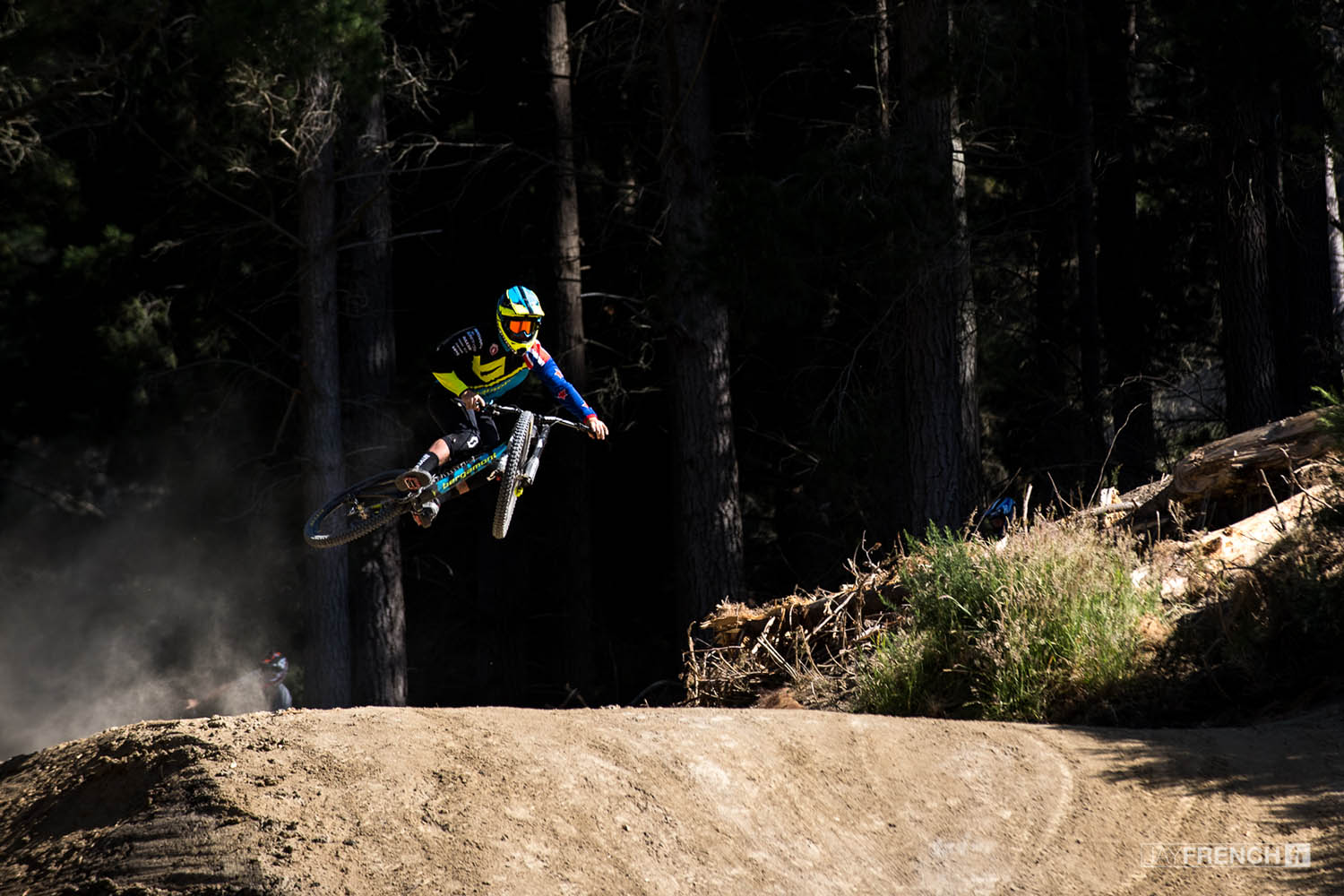 Rupert Chapman getting after it on opening day