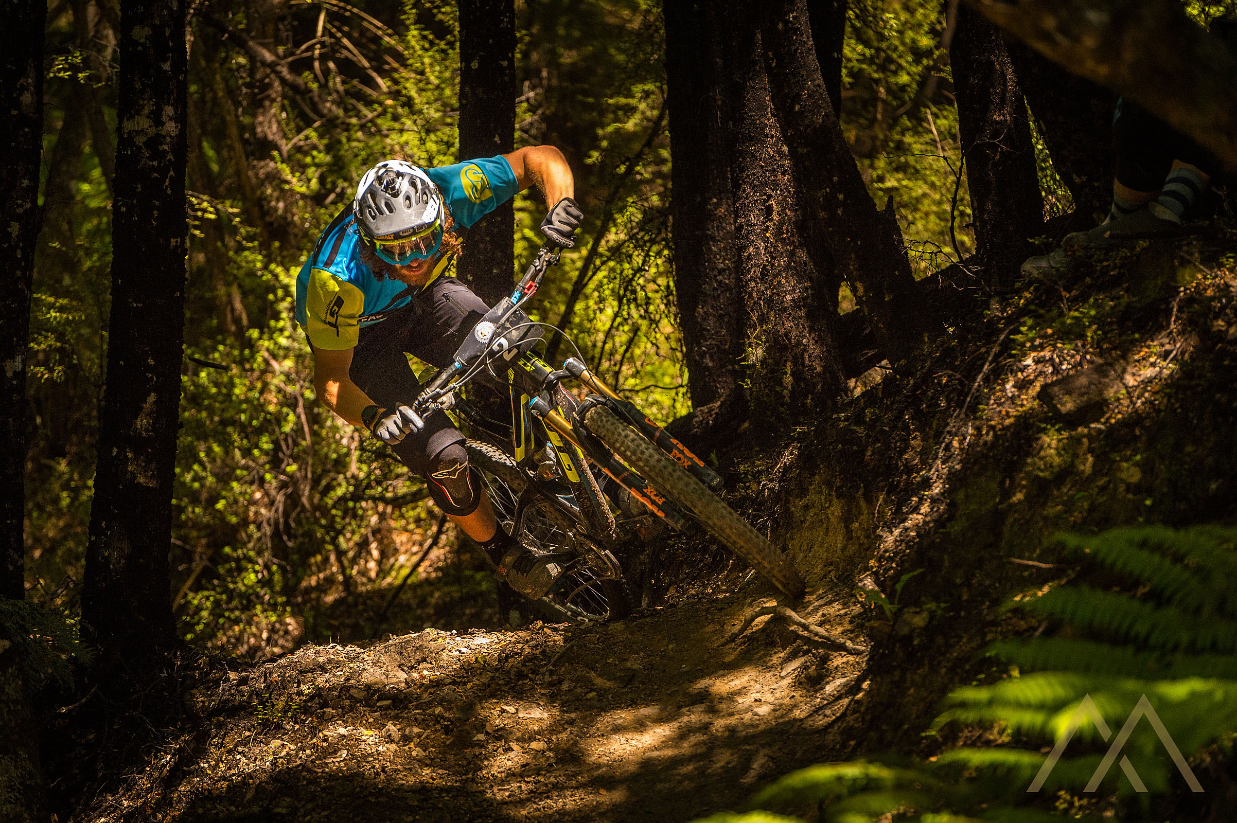 Wyn Masters on the hunt for the podium. Image: Mark Bridgwater