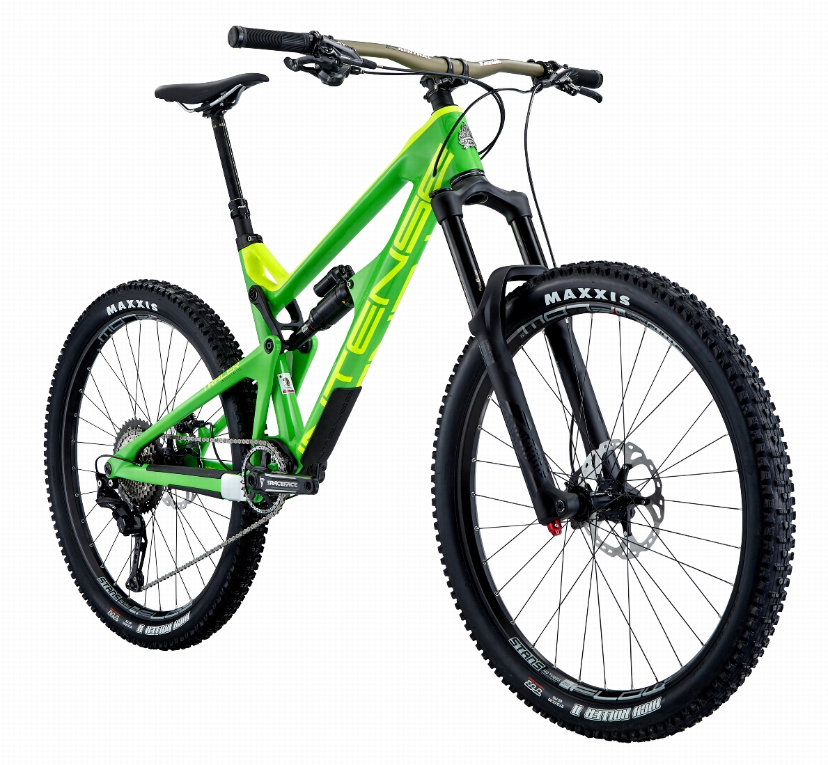 Expert build can be built up onto the green or black frames
