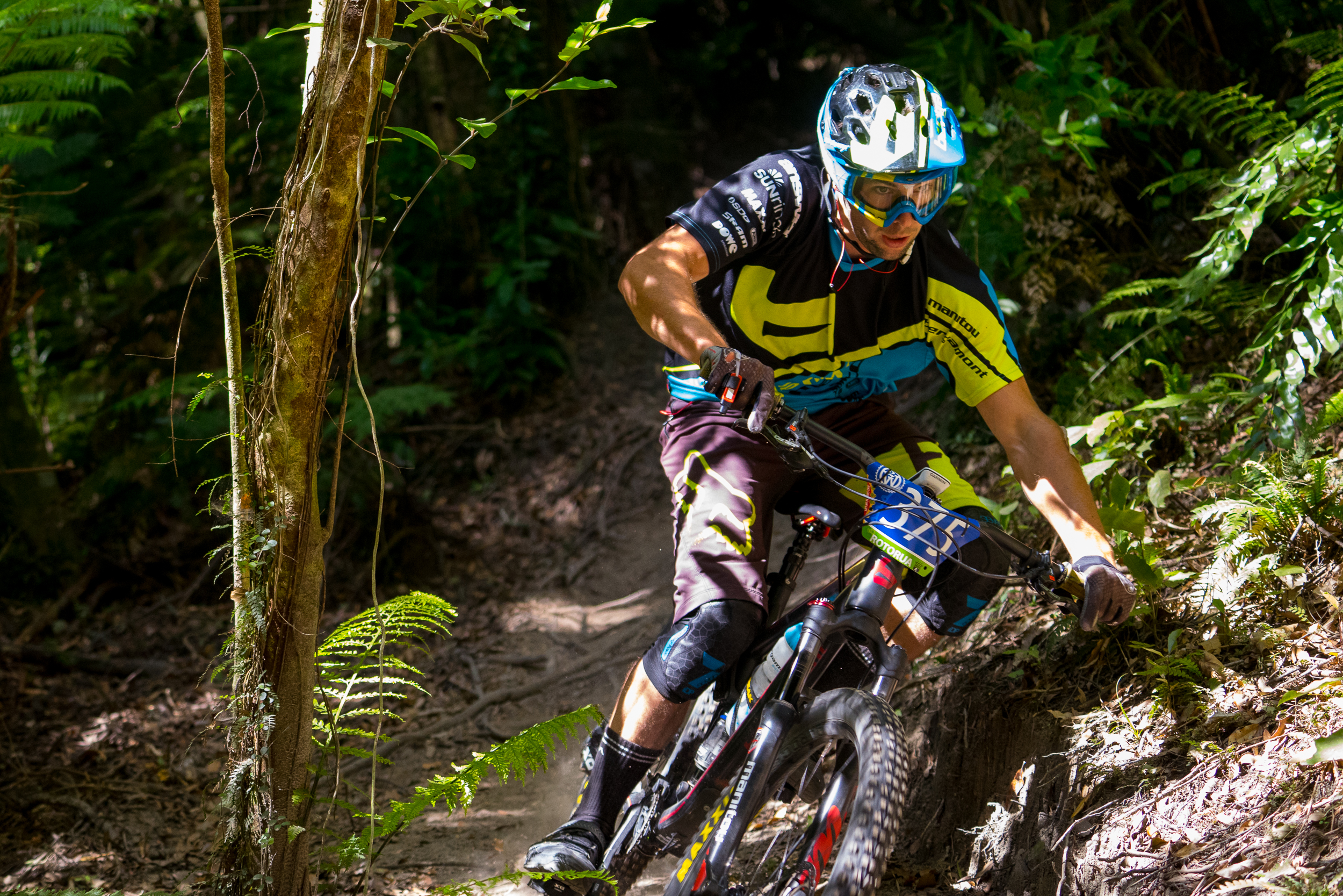 Joe Nation settled for third place today, just 13 seconds behind the leader over six stages
