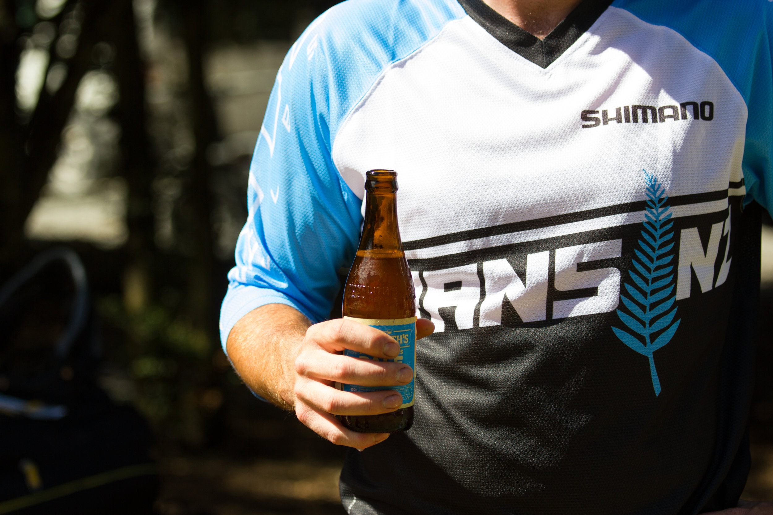 Race crew jersey's so you know where to aim all those urgent questions "Where's the beer?"