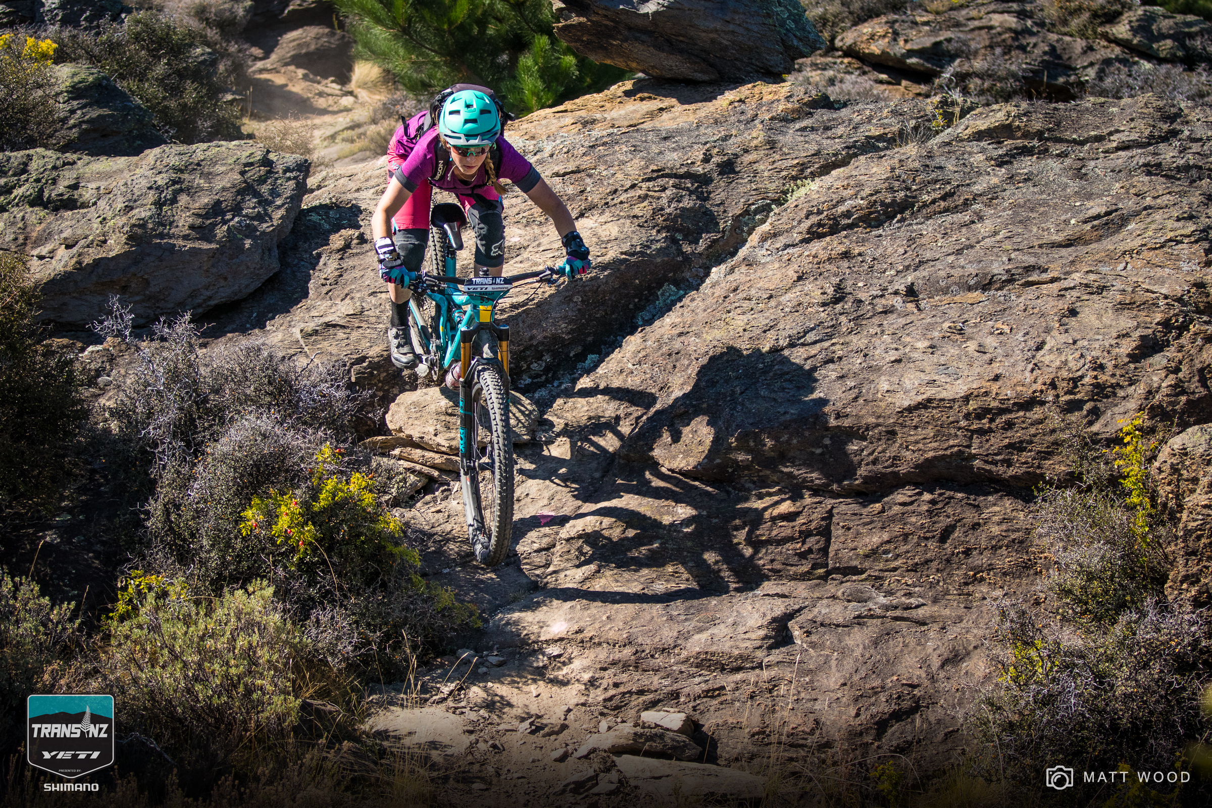 Sarah Rawley, sitting in second place, both today and overall
