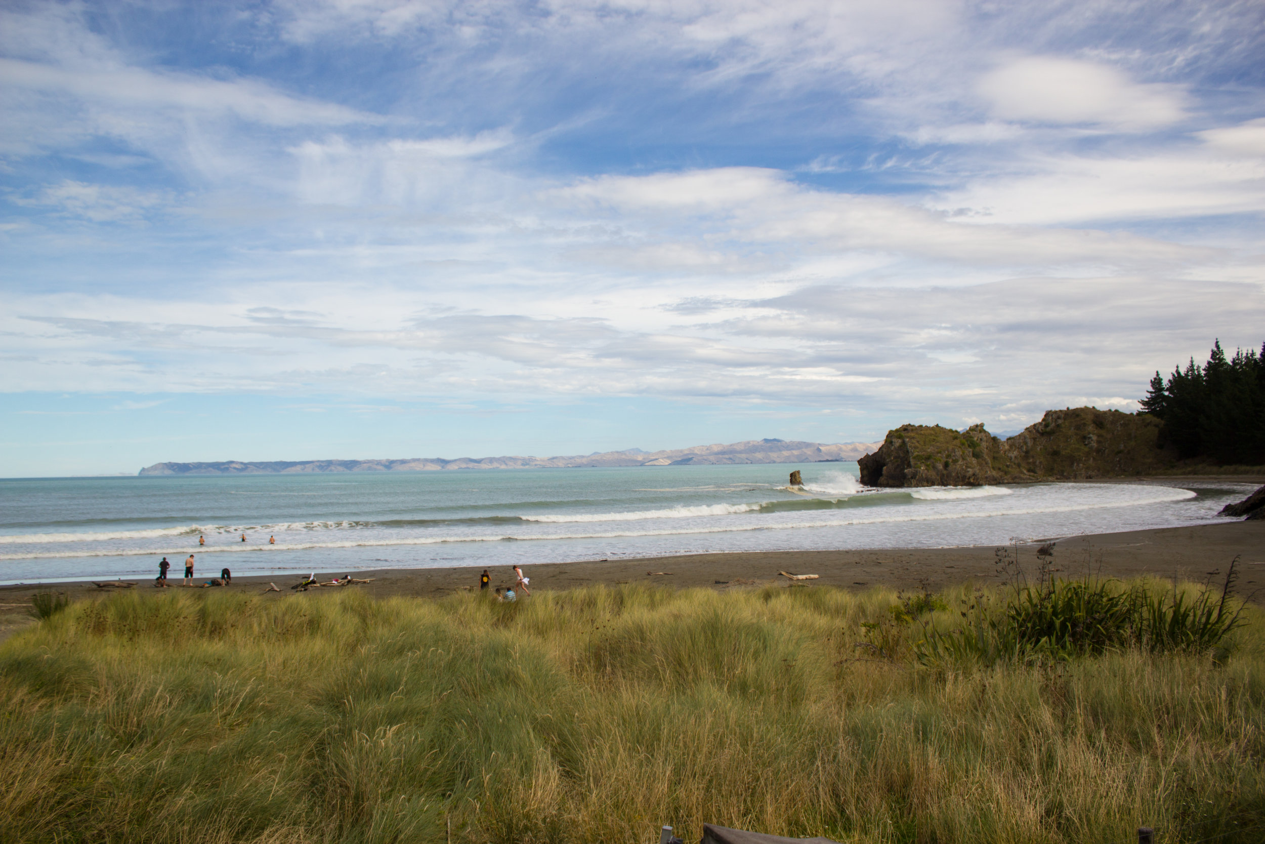 Whites bay, rugged and beautiful