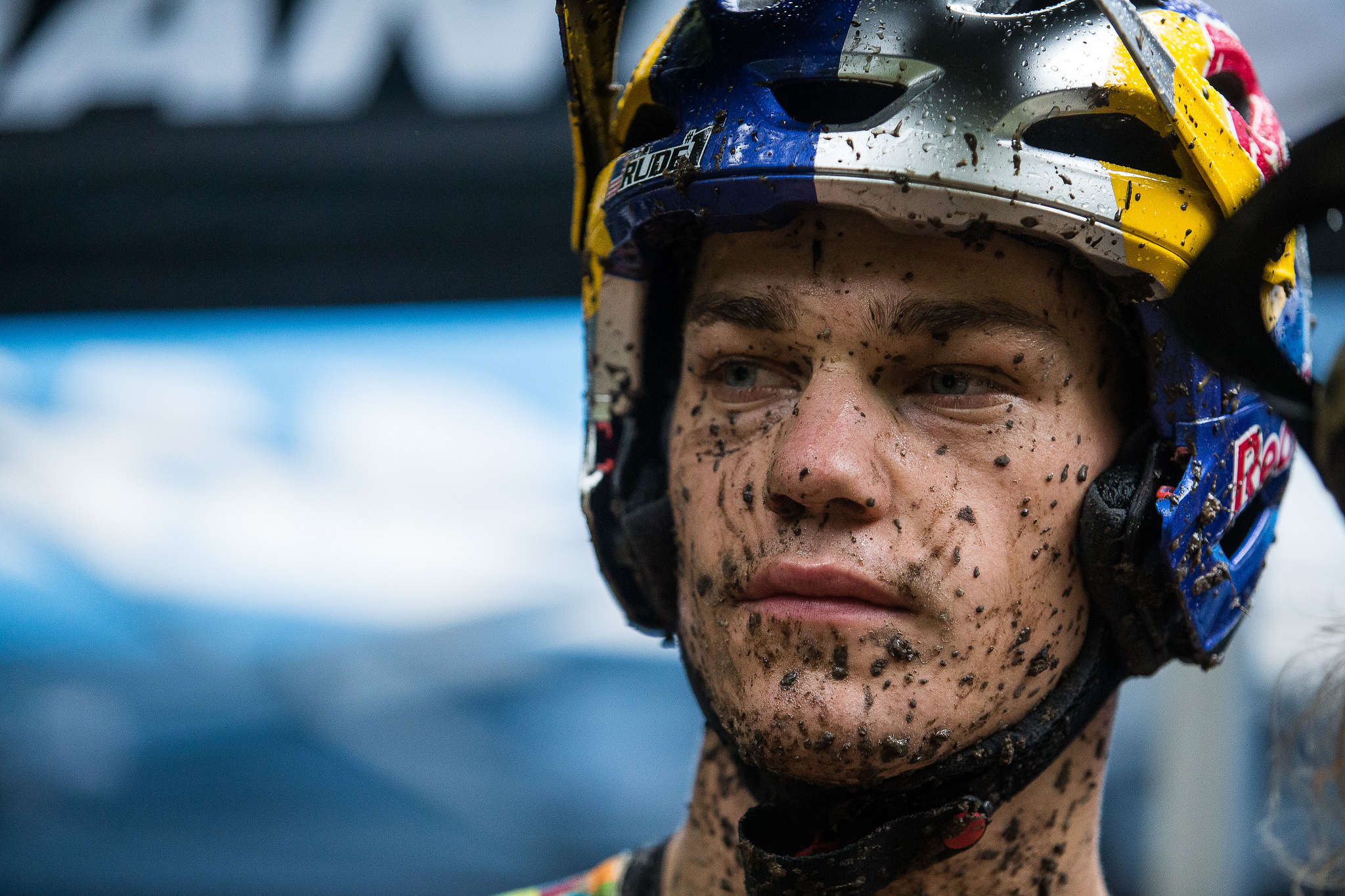 Richie Rude would have been the last man on course today and suffered the worst of conditions