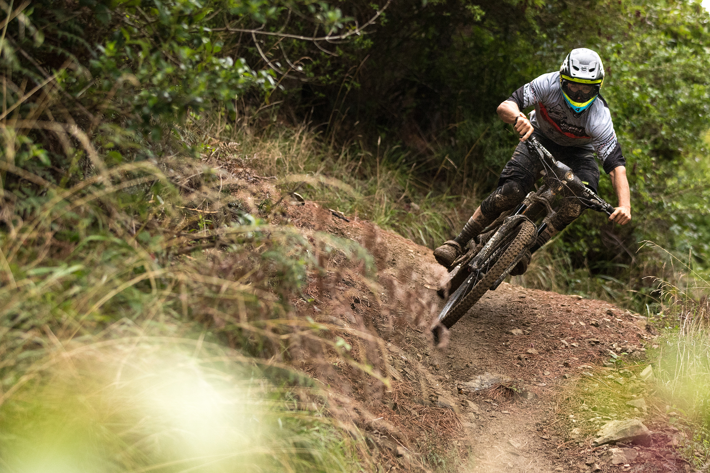 Blenkinsop had to be the favourite going into the event, and looked fast everywhere up the hill.&nbsp;Photo: Odin Woods.&nbsp;
