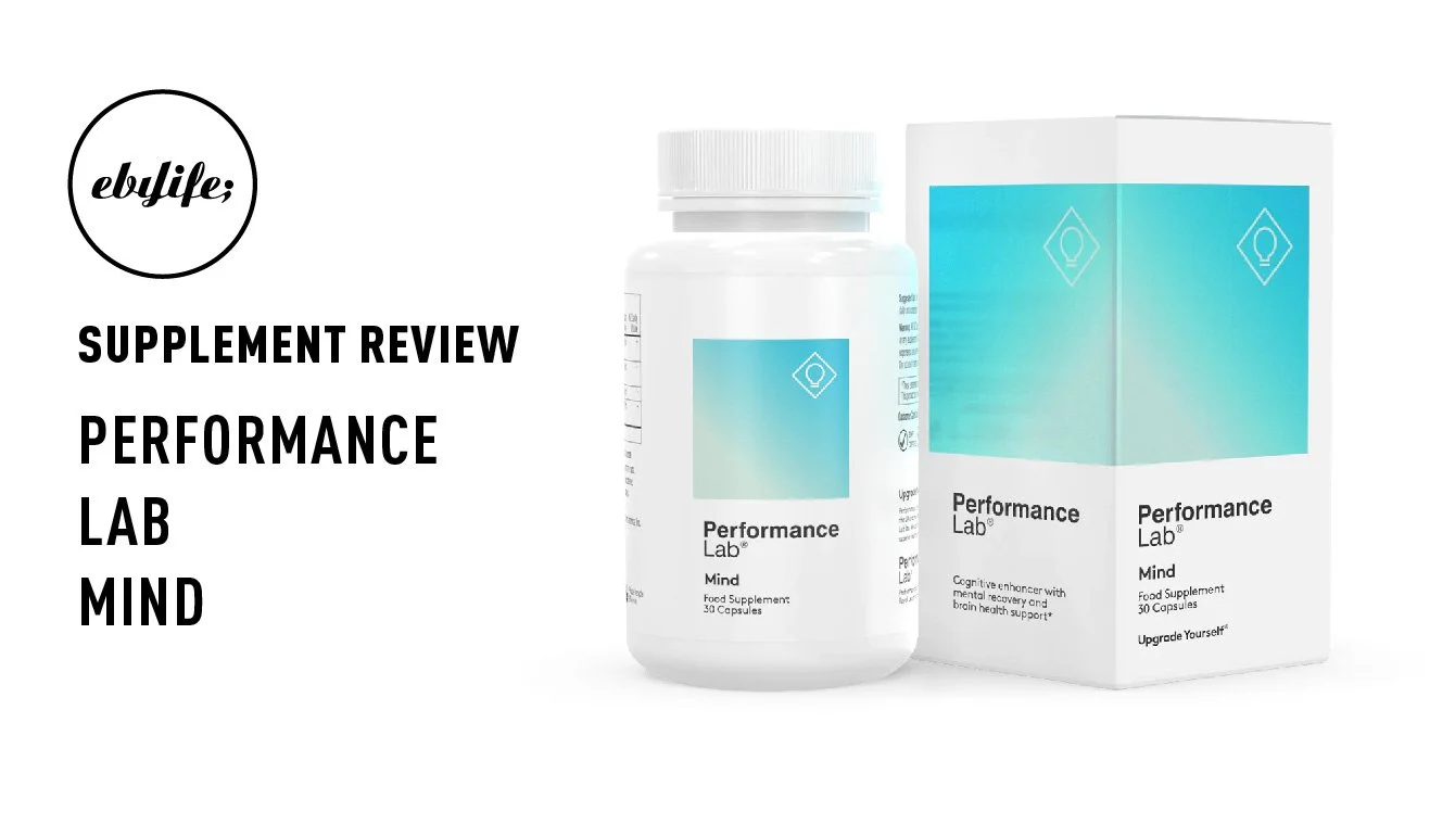 Performance Lab Mind Nootropic Independent Review Ebylife Personal training