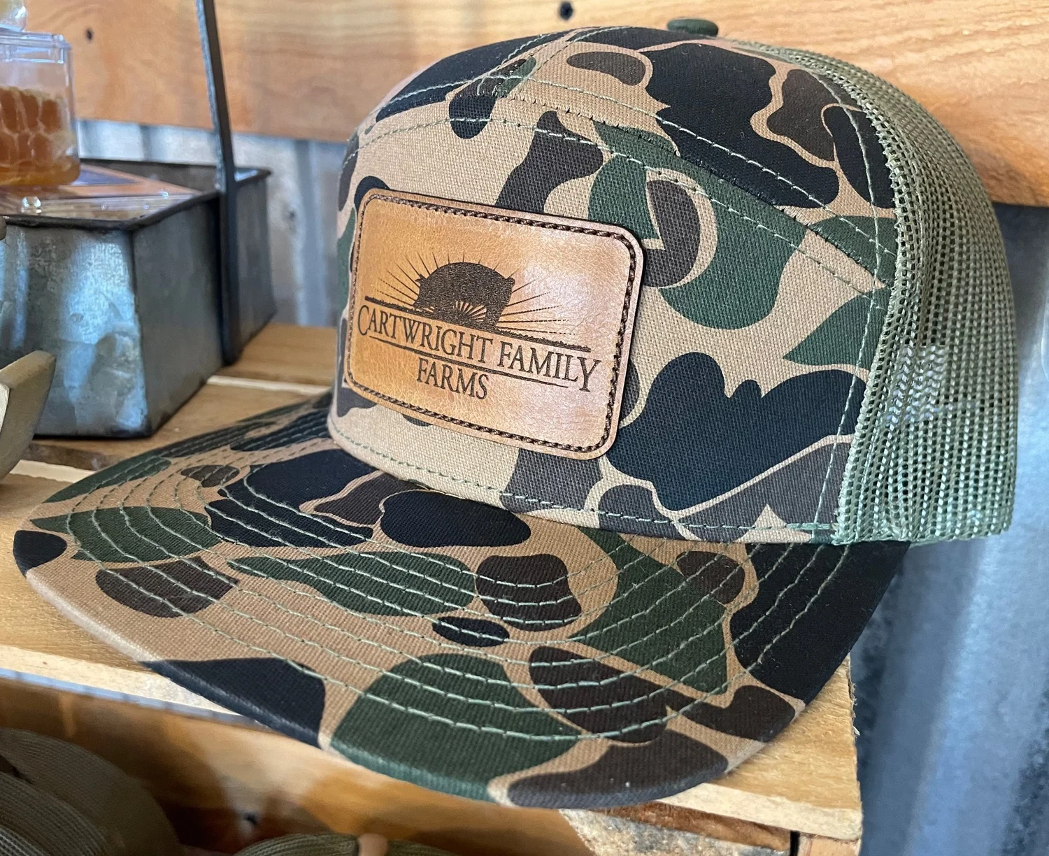 Panel Vintage Duck Camo Hat Honey Hole Hat – Honey-hole-shop