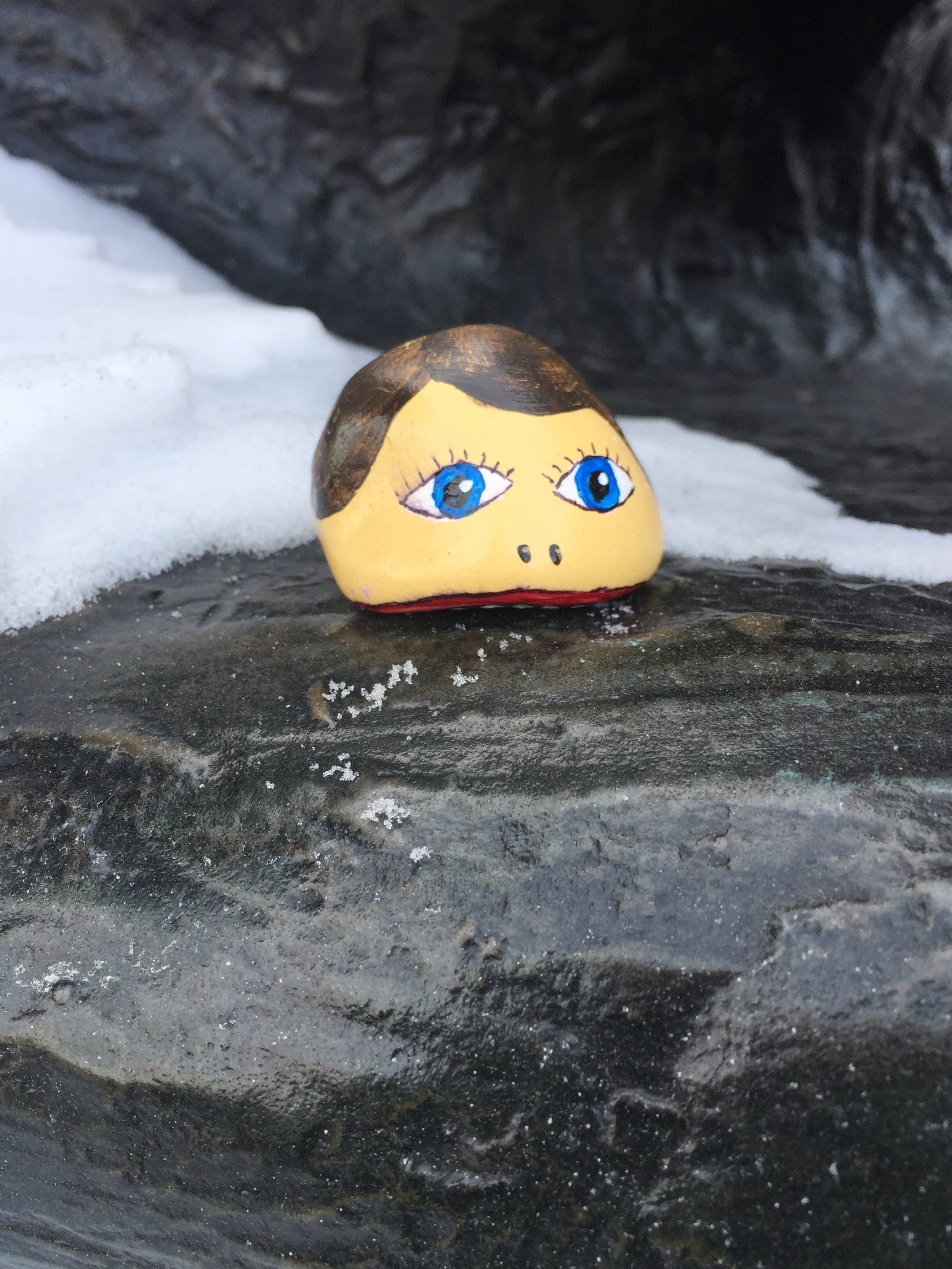 Hiding Painted Rocks