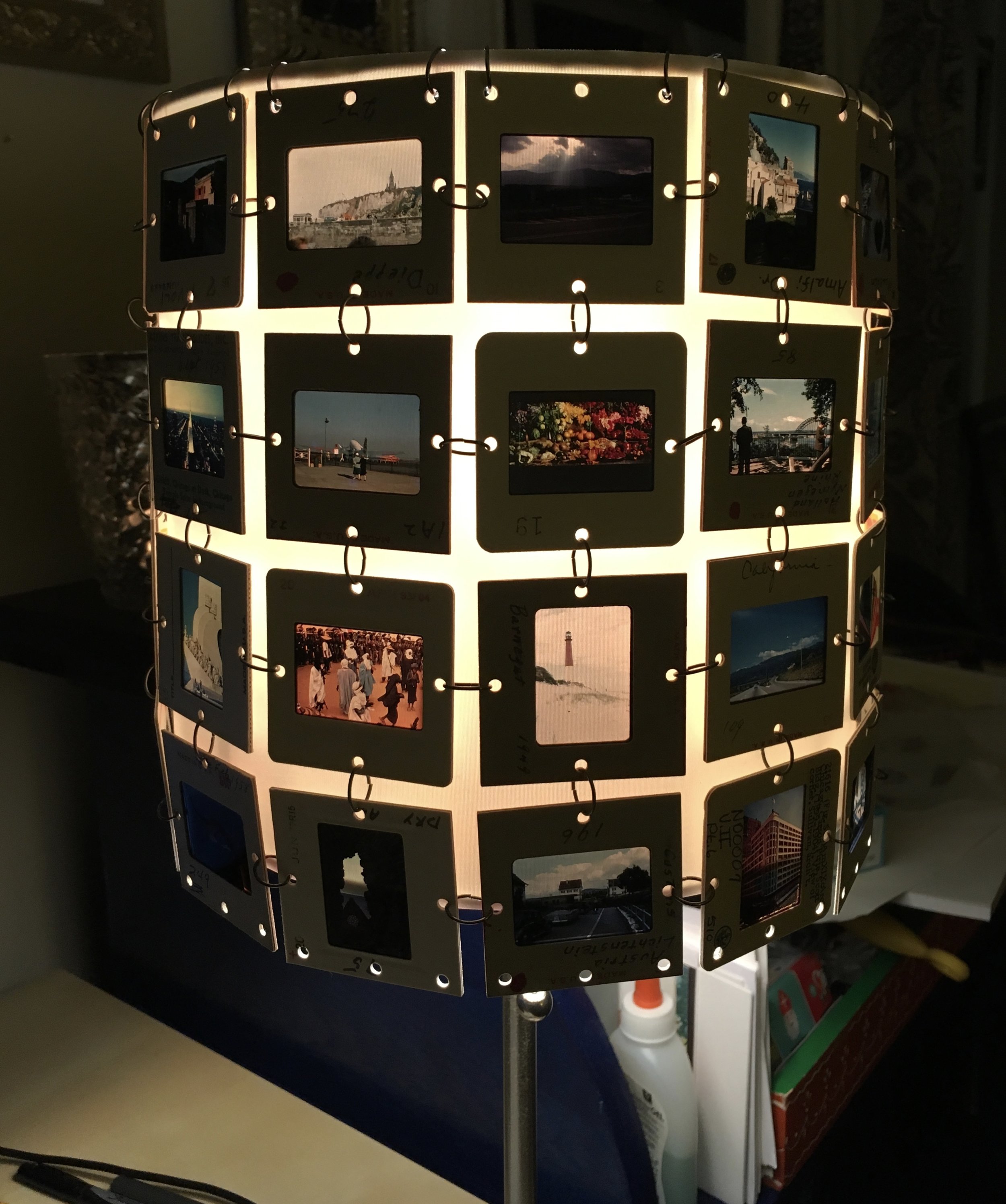 days 19 & 20: Photo Slide Lamp