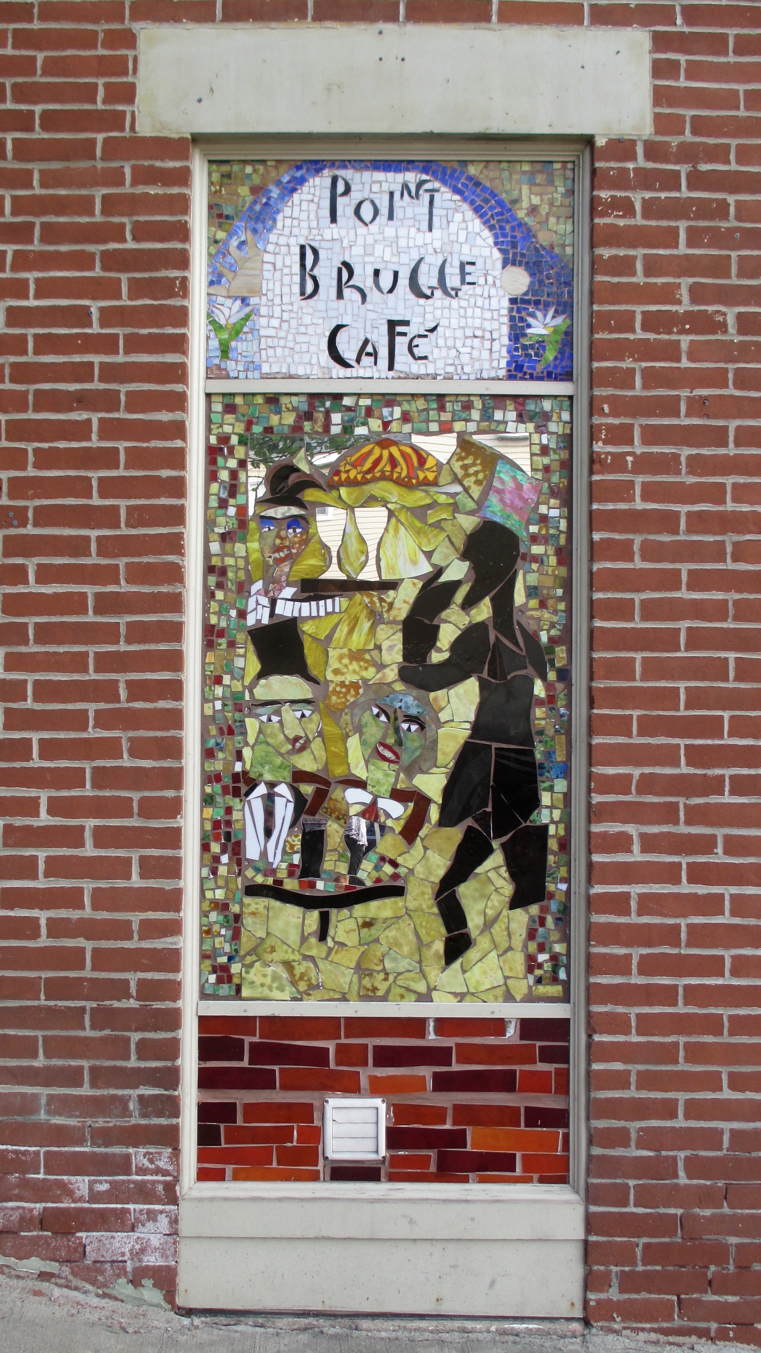 7/19/16: Point Breeze - Point Brugge Cafe mosaic