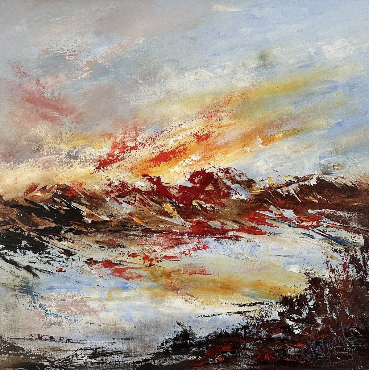 Exceeding Expectations, 24" x 24"